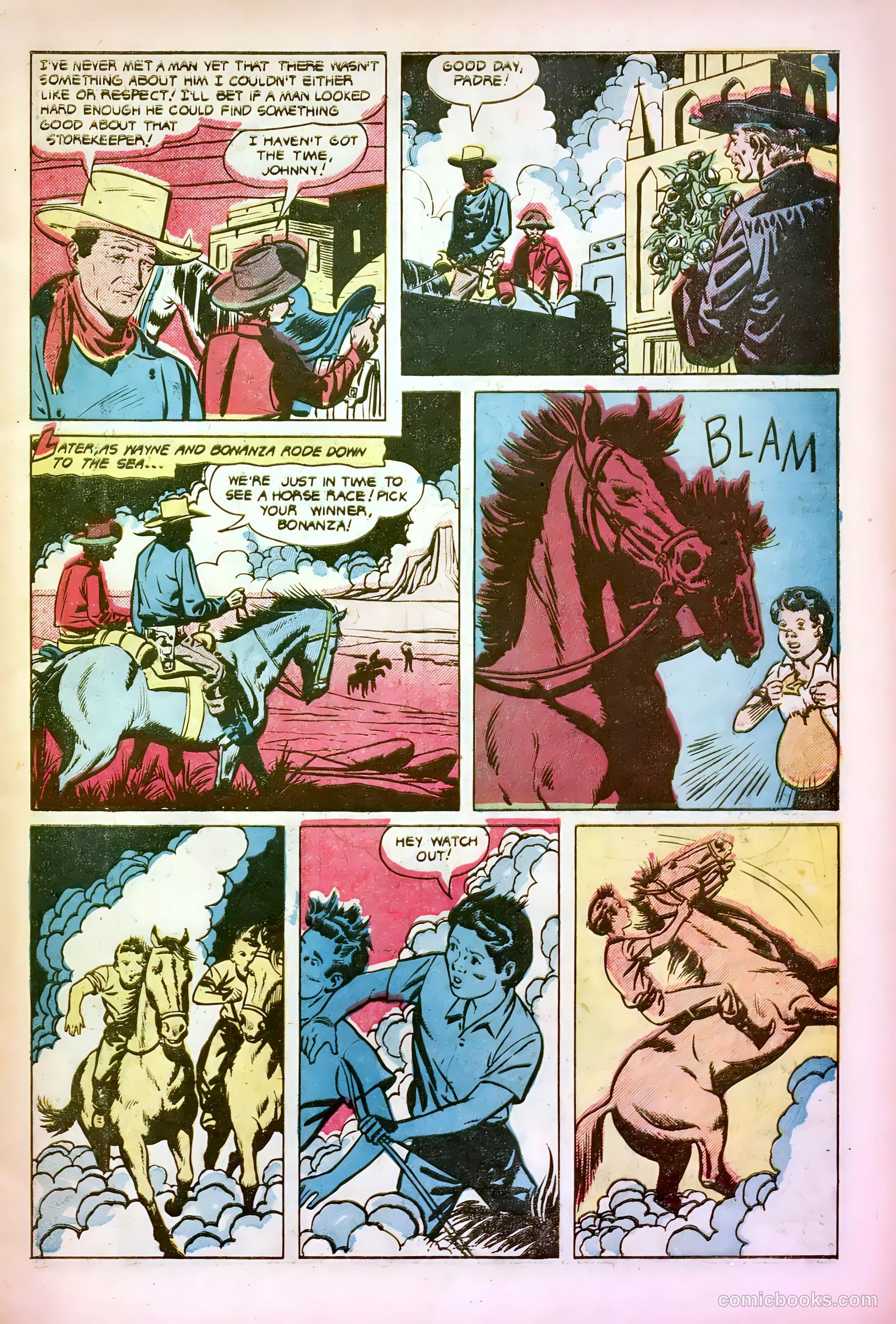 John Wayne Adventure Comics #10 (1951) — page 5 of 36