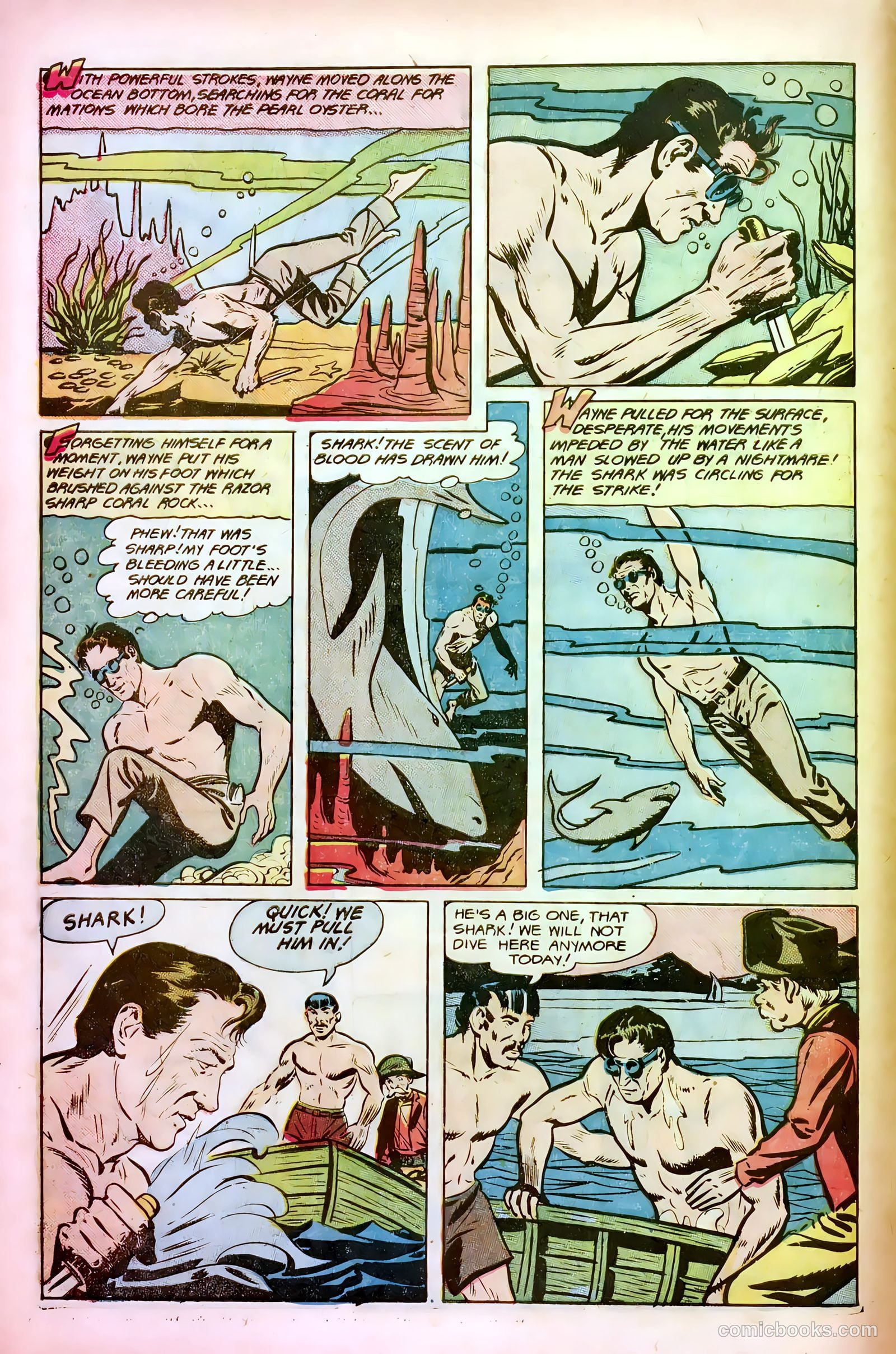 John Wayne Adventure Comics #10 (1951) — page 10 of 36