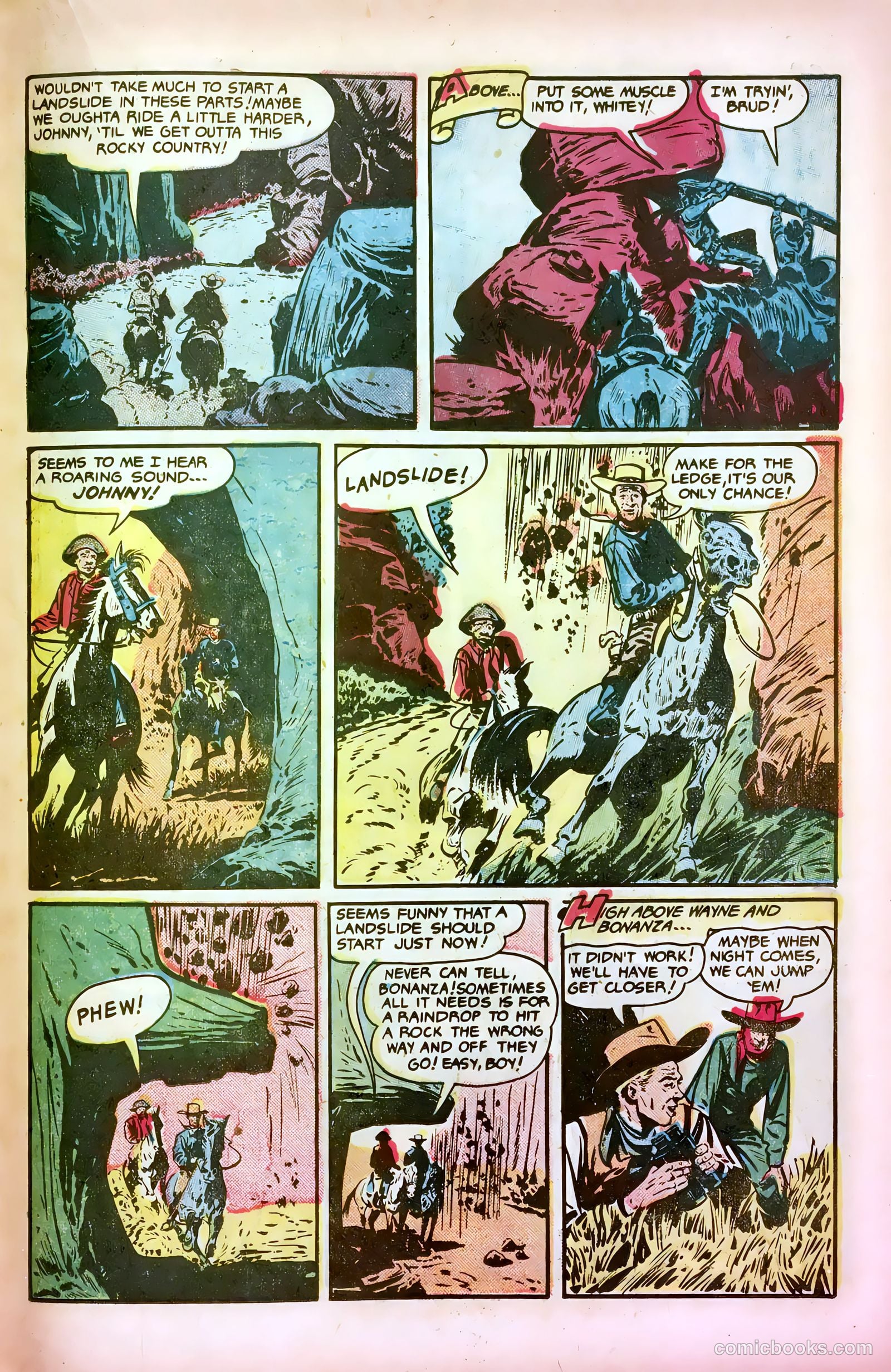 John Wayne Adventure Comics #10 (1951) — page 19 of 36