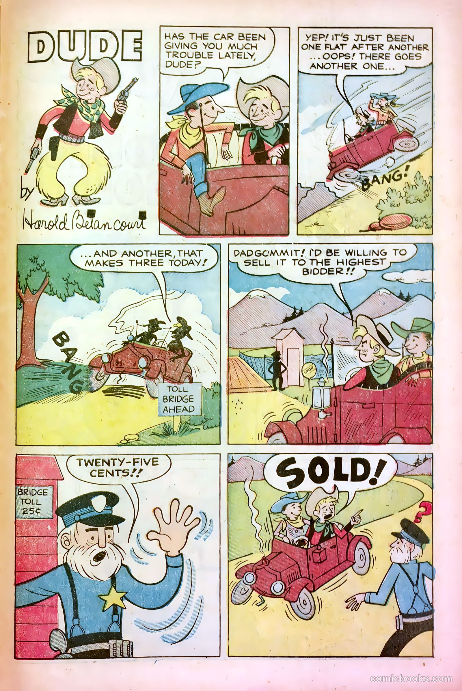 John Wayne Adventure Comics #10 (1951) — page 27 of 36