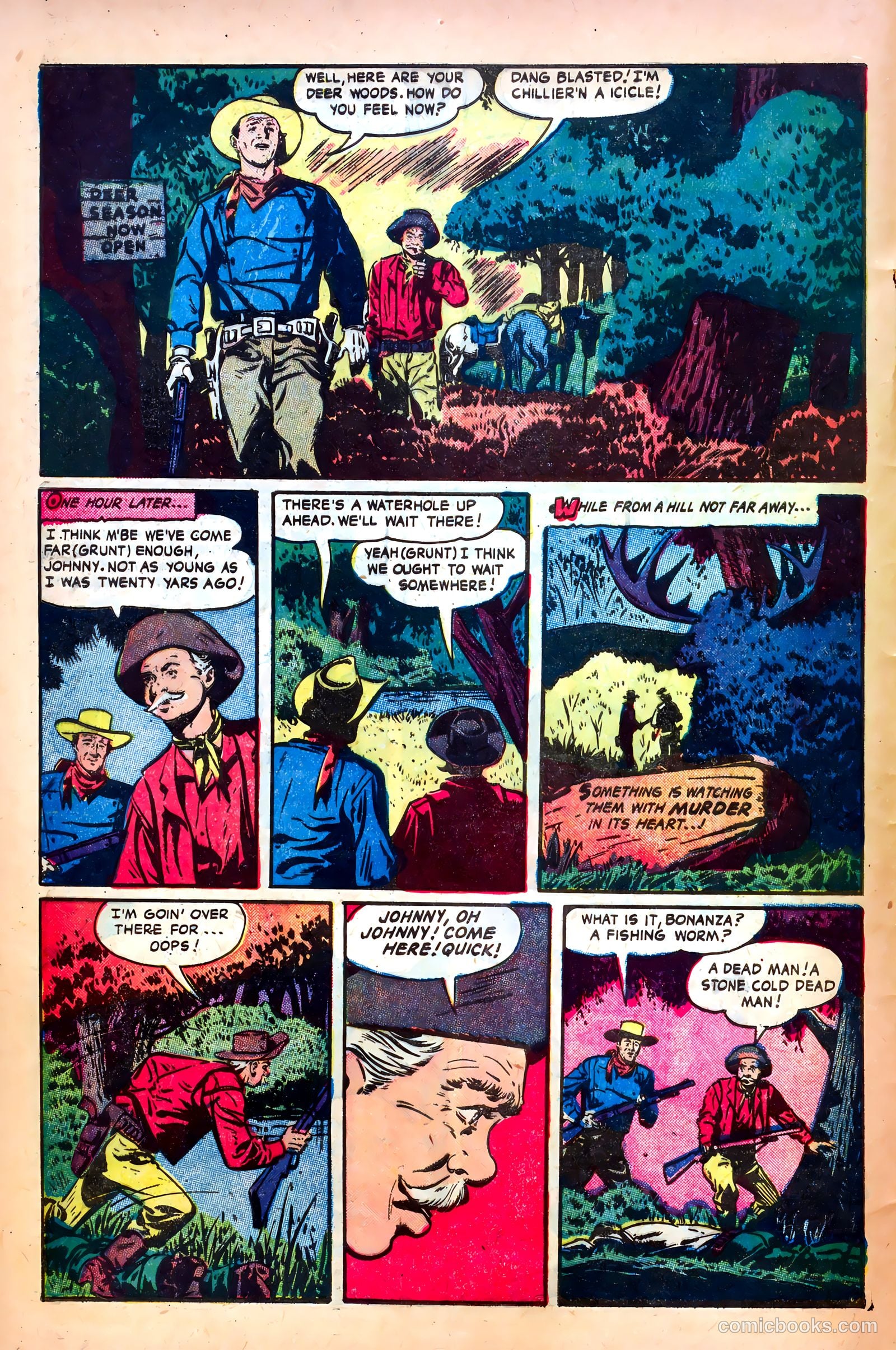 John Wayne Adventure Comics #11 (1951) — page 6 of 36