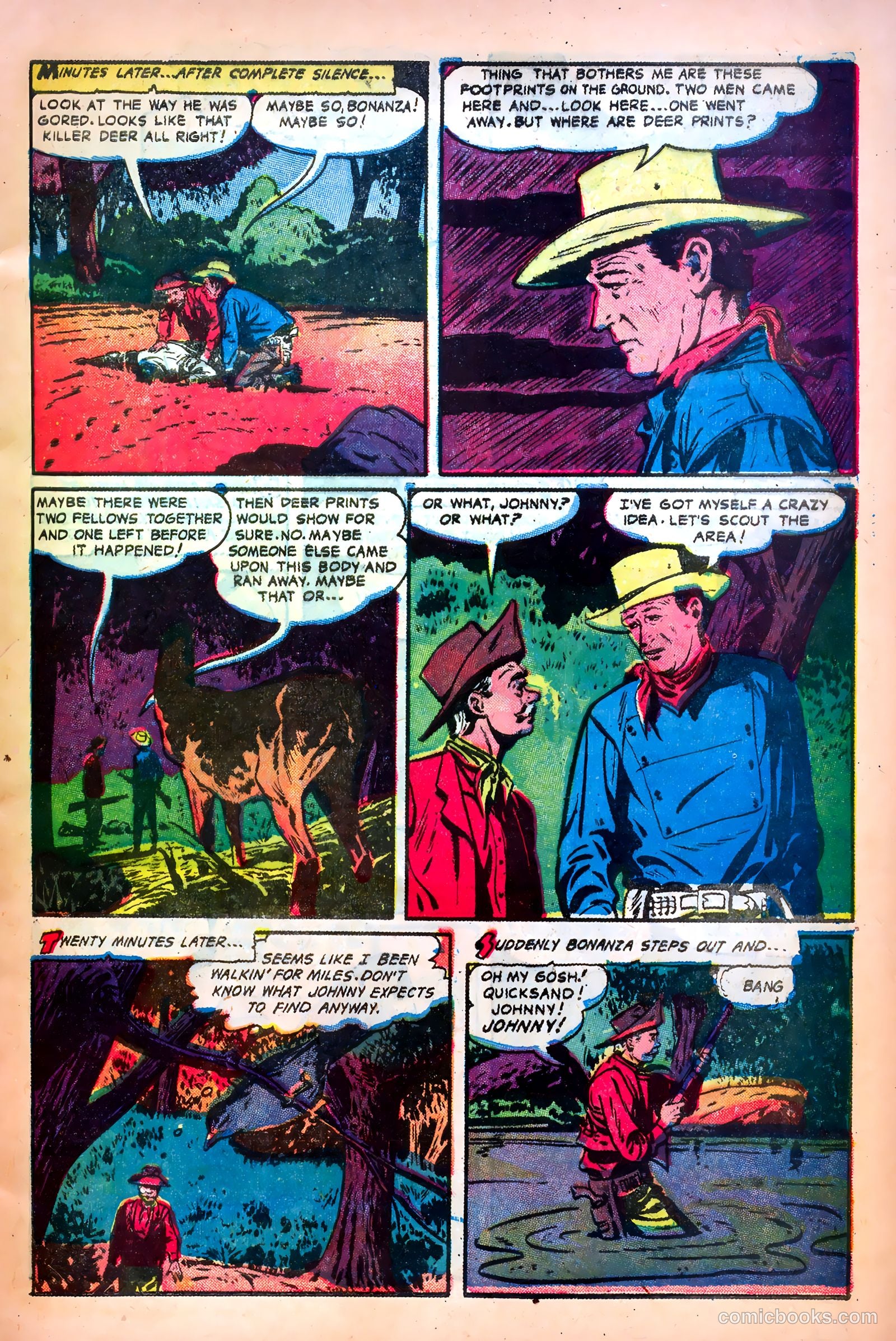 John Wayne Adventure Comics #11 (1951) — page 7 of 36