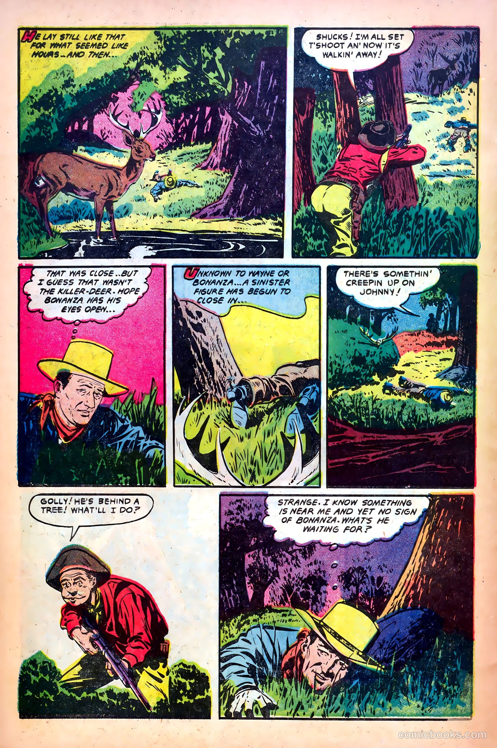 John Wayne Adventure Comics #11 (1951) — page 10 of 36