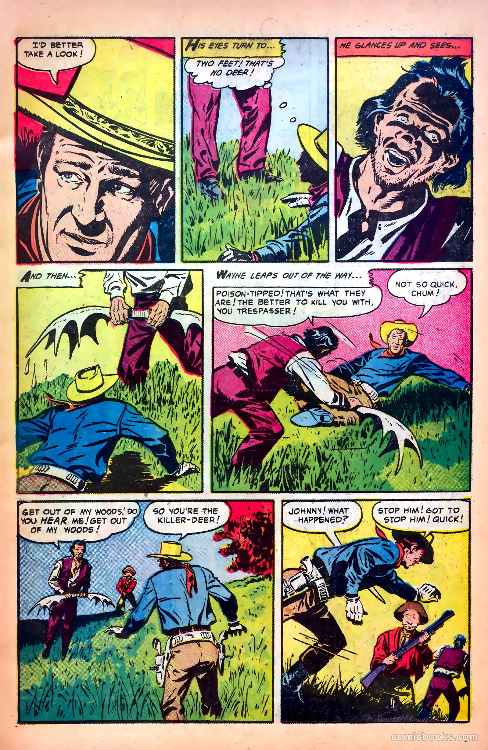 John Wayne Adventure Comics #11 (1951) — page 11 of 36