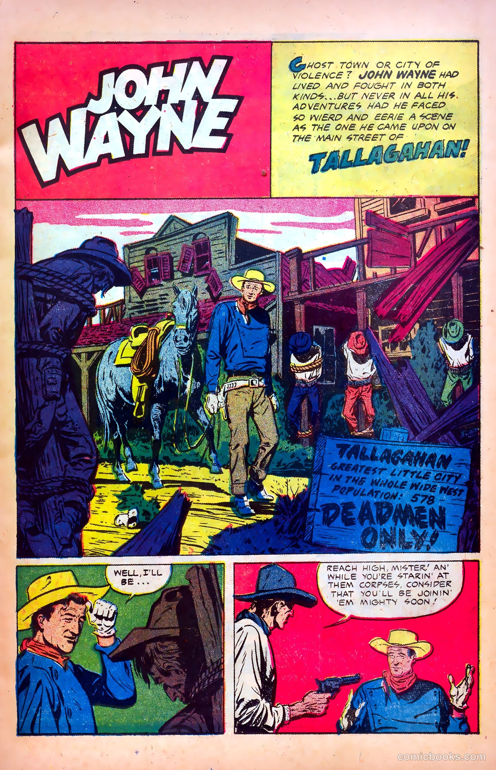 John Wayne Adventure Comics #11 (1951) — page 13 of 36