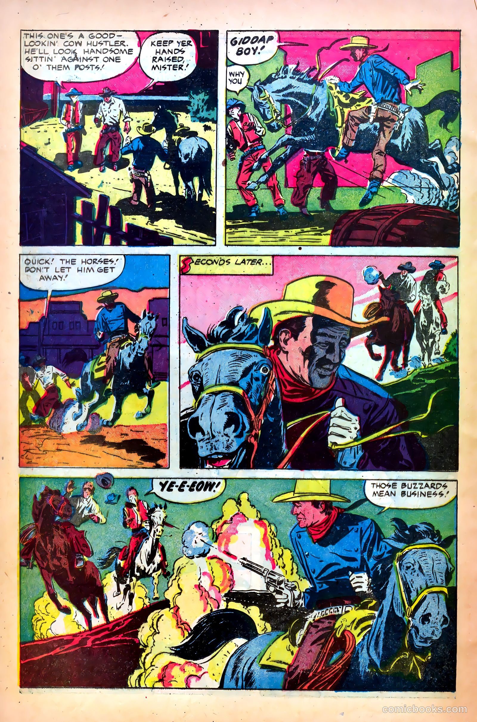 John Wayne Adventure Comics #11 (1951) — page 14 of 36