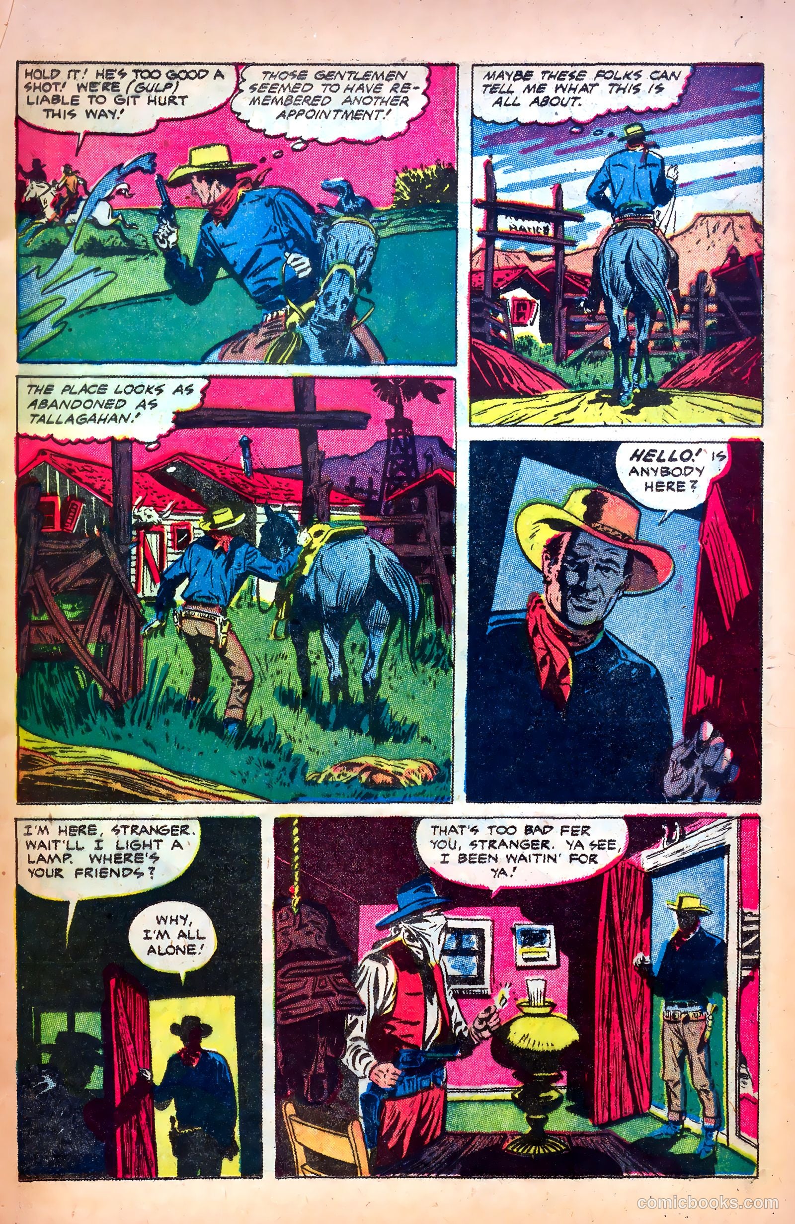 John Wayne Adventure Comics #11 (1951) — page 15 of 36