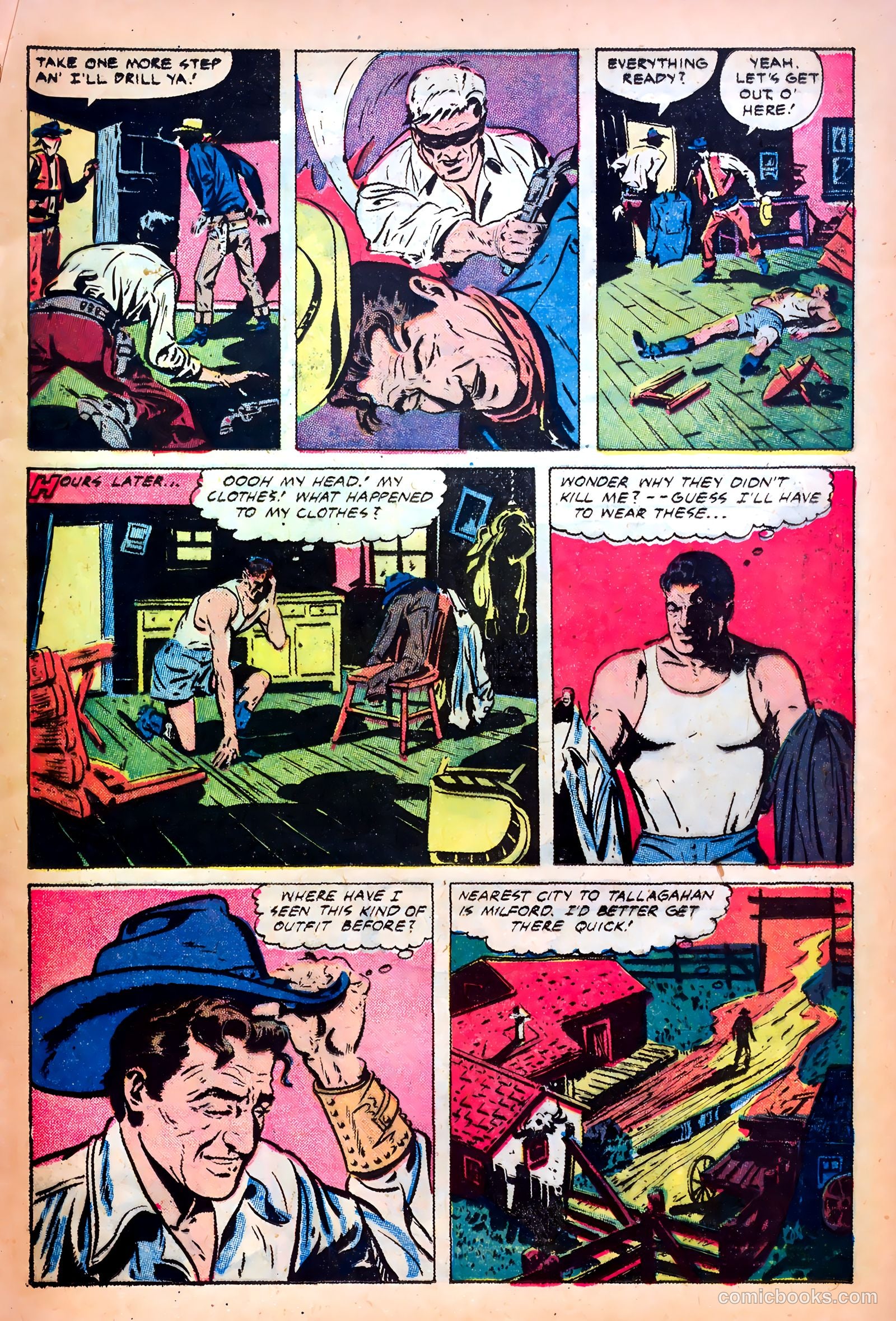 John Wayne Adventure Comics #11 (1951) — page 17 of 36