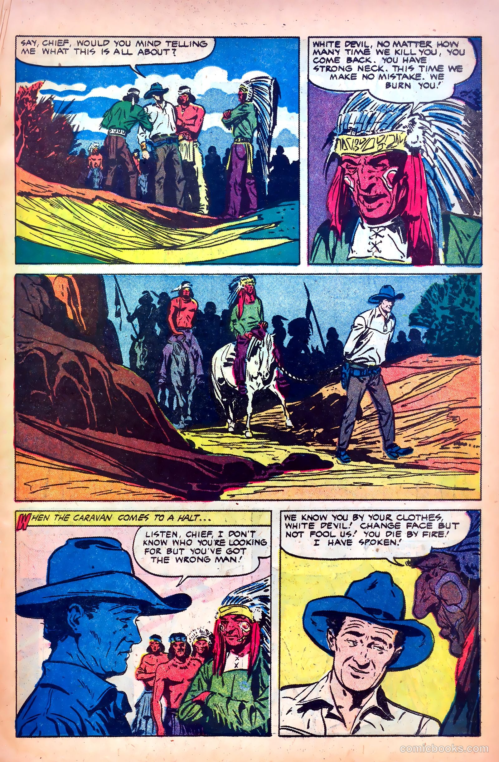 John Wayne Adventure Comics #11 (1951) — page 19 of 36