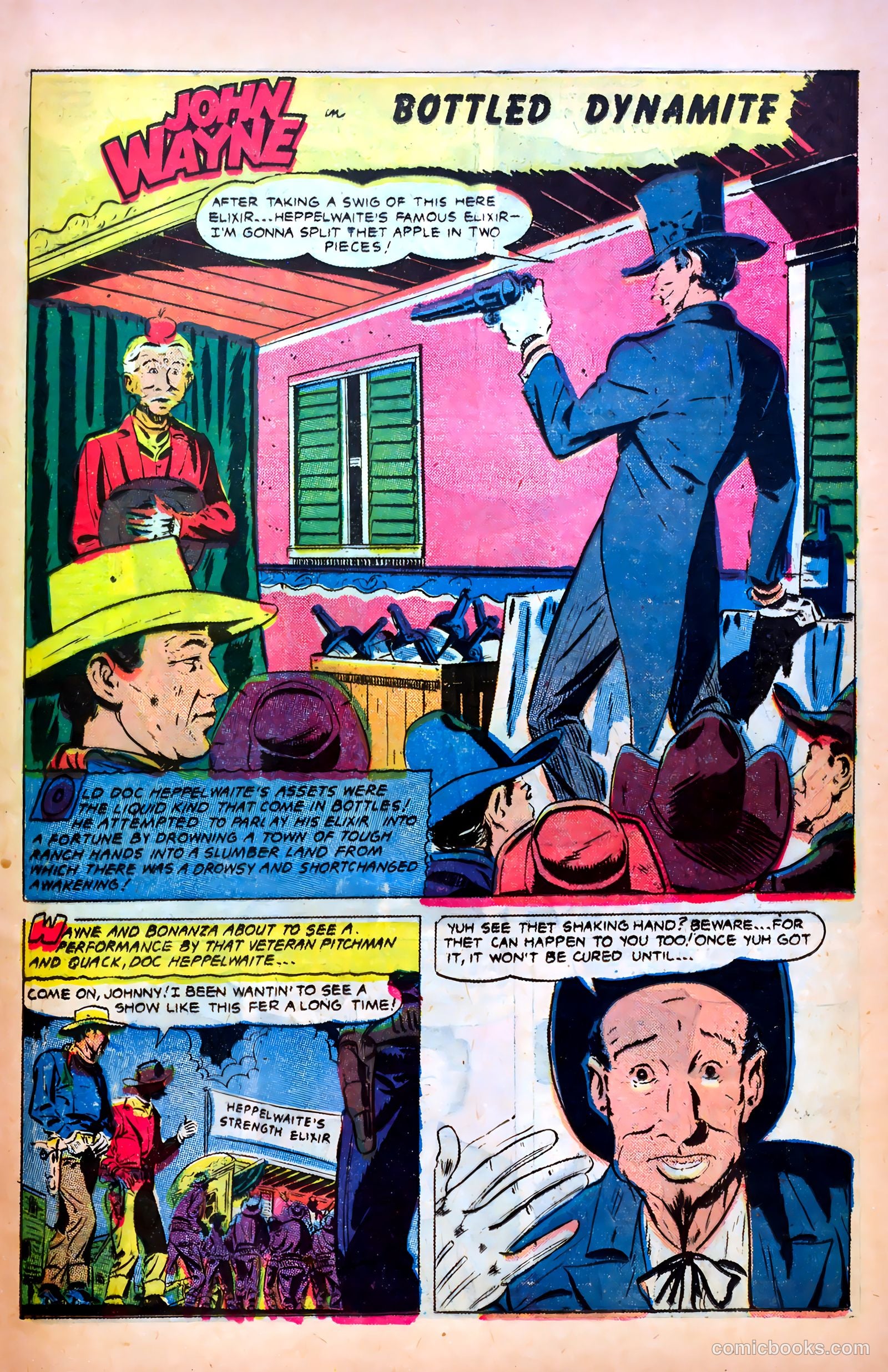 John Wayne Adventure Comics #11 (1951) — page 25 of 36