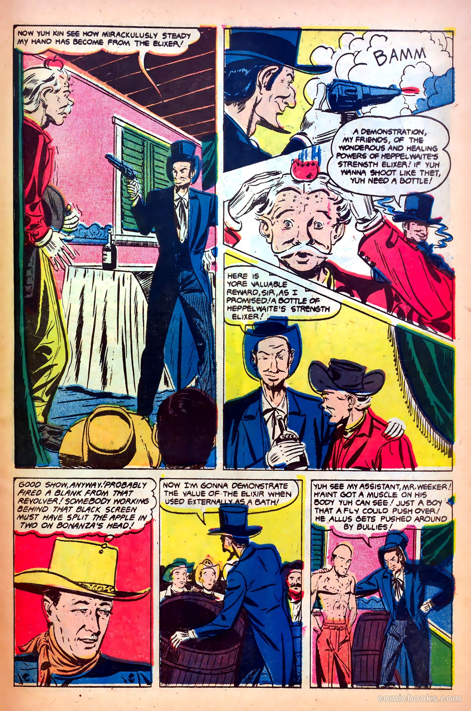 John Wayne Adventure Comics #11 (1951) — page 27 of 36