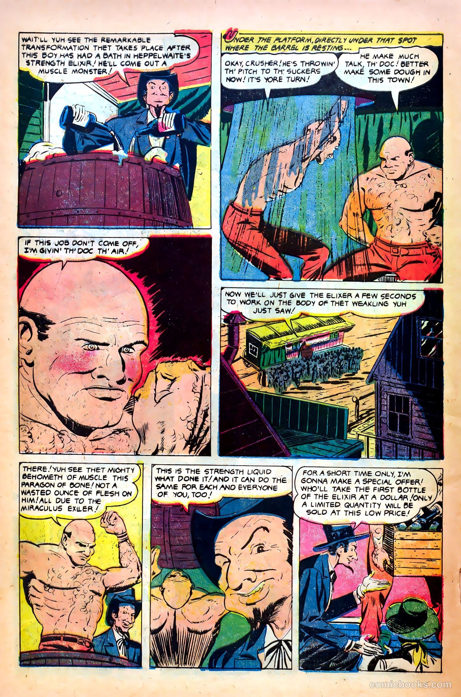 John Wayne Adventure Comics #11 (1951) — page 28 of 36