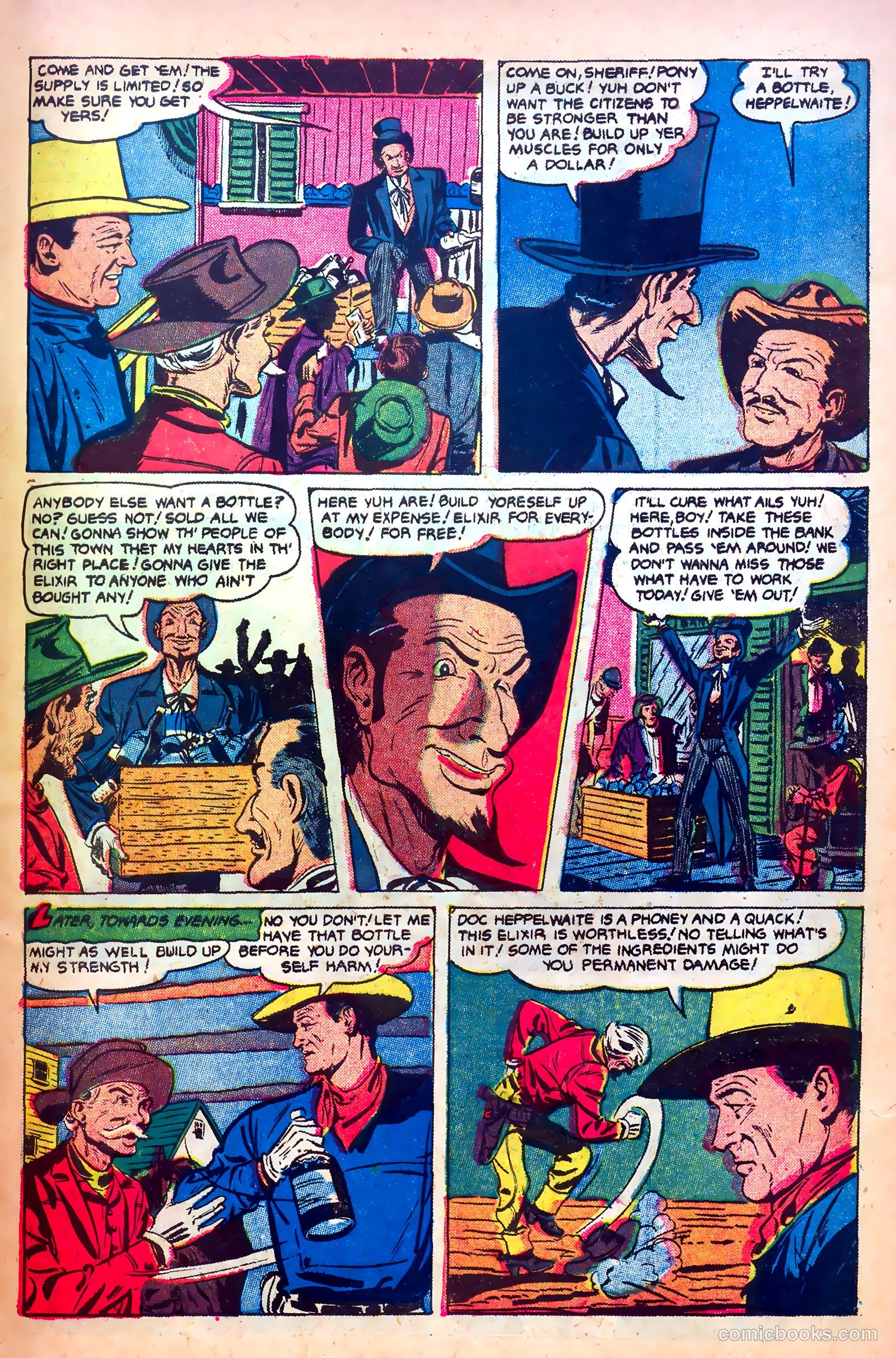 John Wayne Adventure Comics #11 (1951) — page 29 of 36