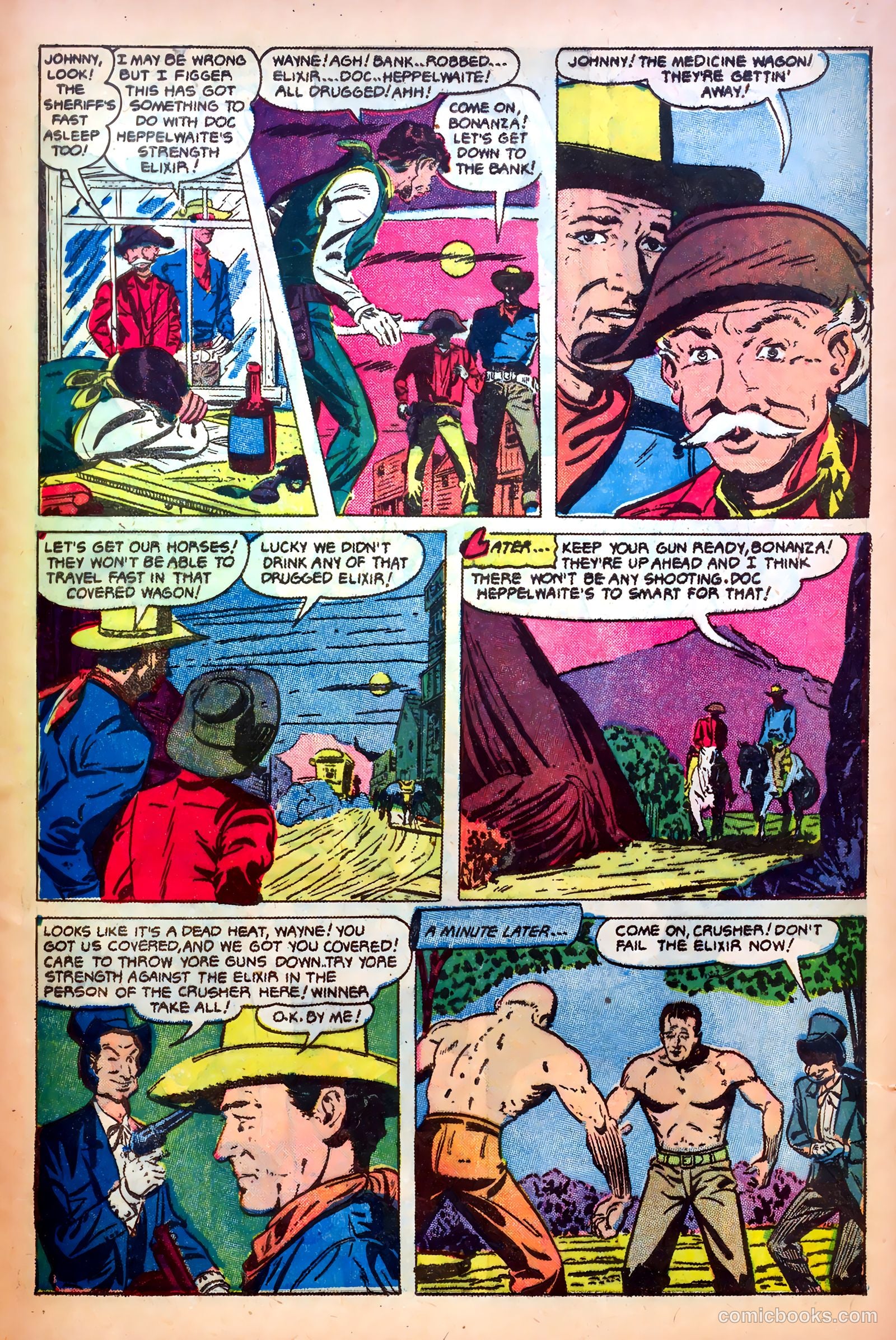 John Wayne Adventure Comics #11 (1951) — page 31 of 36