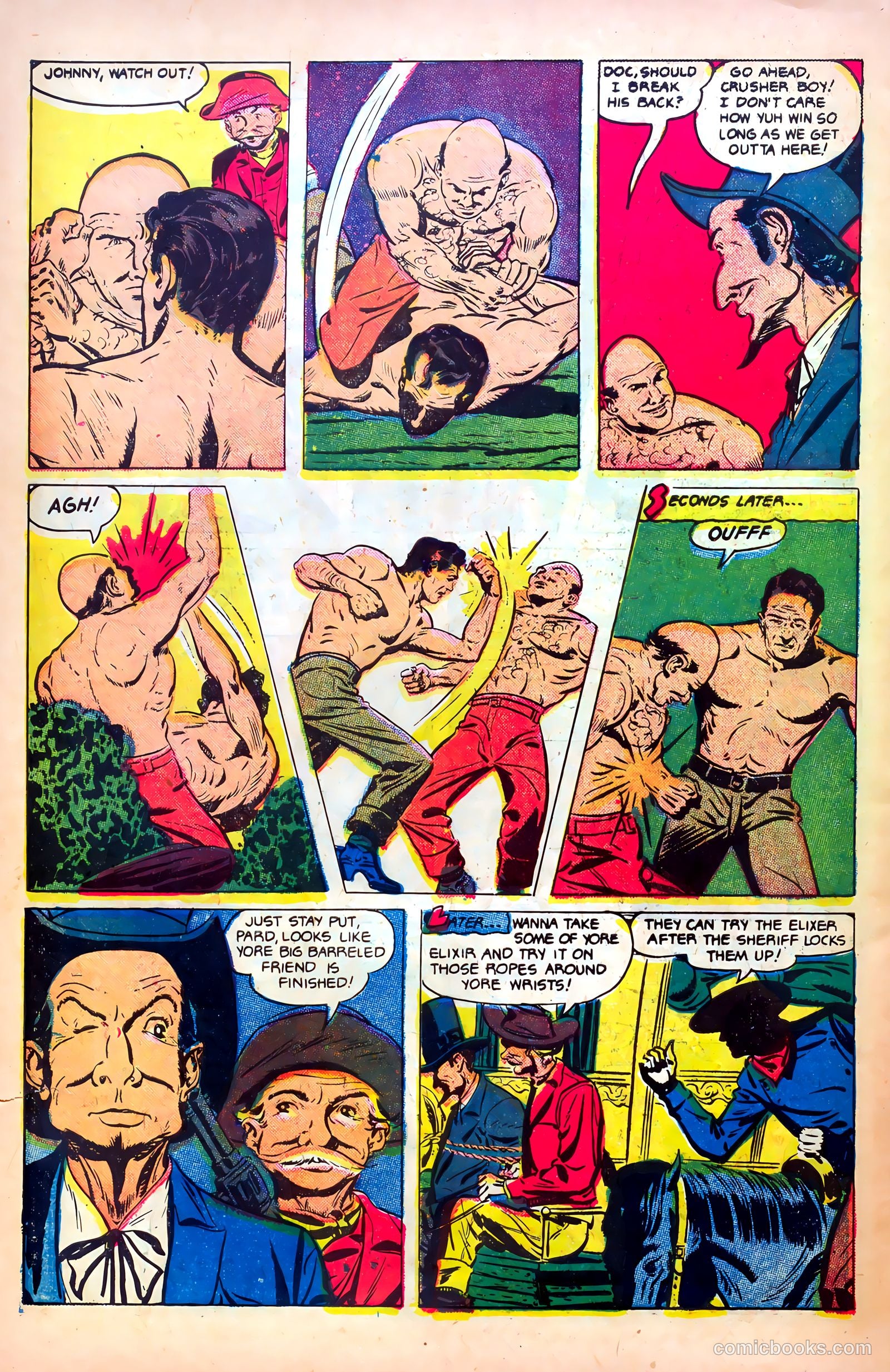 John Wayne Adventure Comics #11 (1951) — page 32 of 36