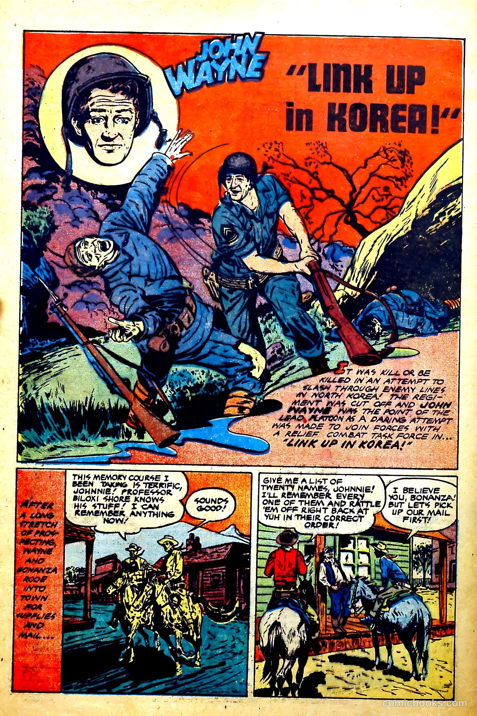 John Wayne Adventure Comics #12 (1951) — page 4 of 36