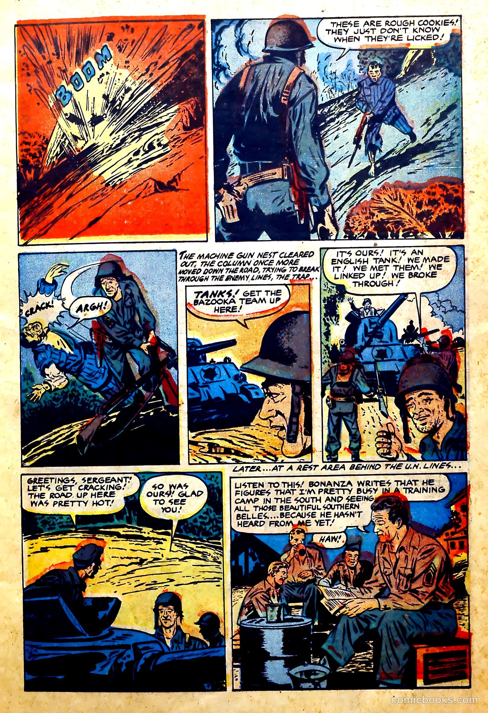 John Wayne Adventure Comics #12 (1951) — page 13 of 36