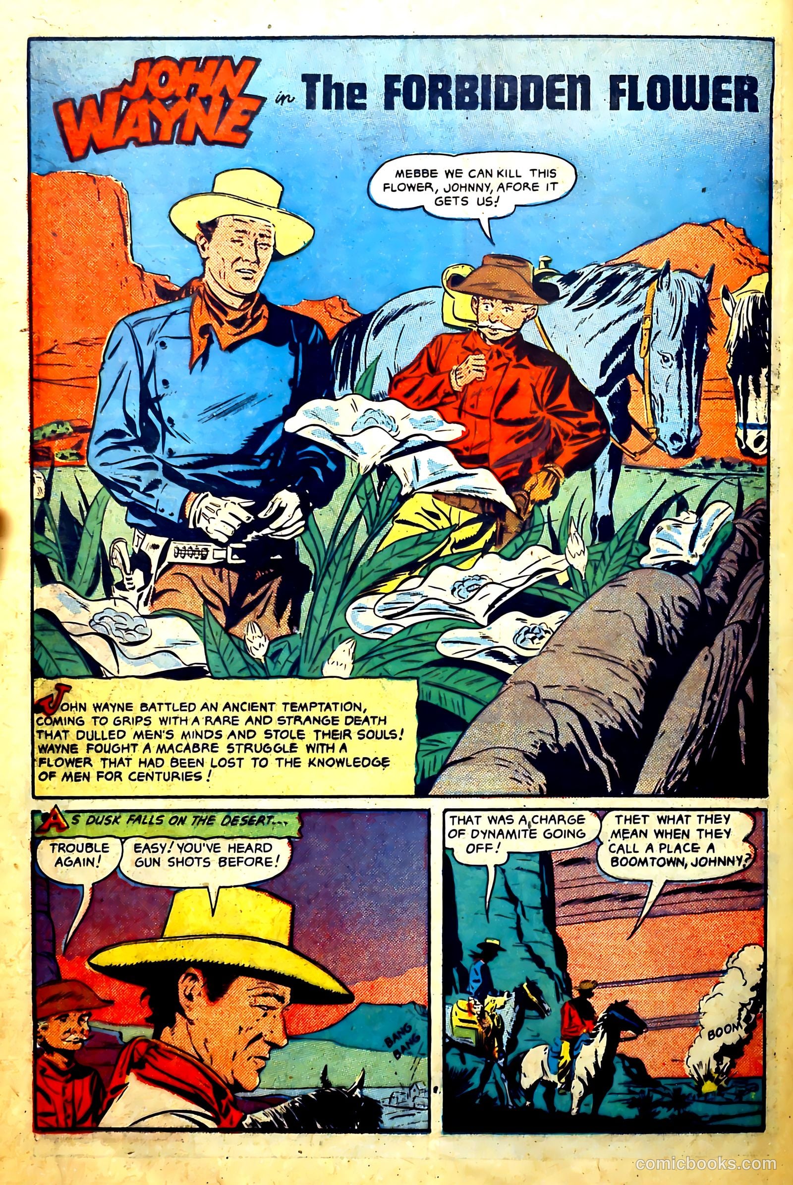 John Wayne Adventure Comics #12 (1951) — page 14 of 36