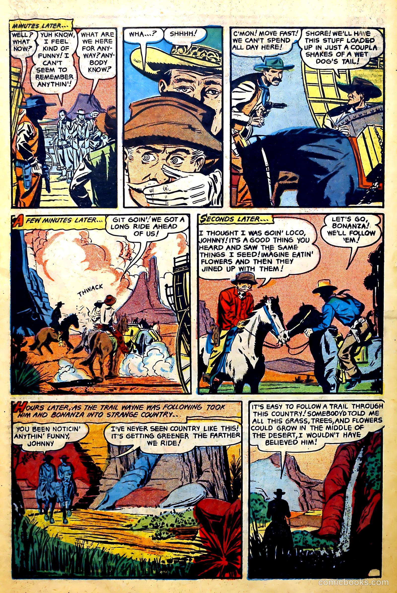 John Wayne Adventure Comics #12 (1951) — page 18 of 36