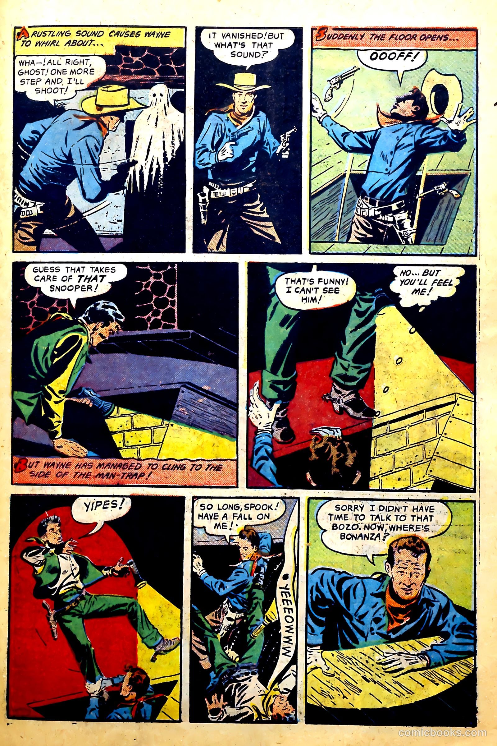 John Wayne Adventure Comics #12 (1951) — page 27 of 36