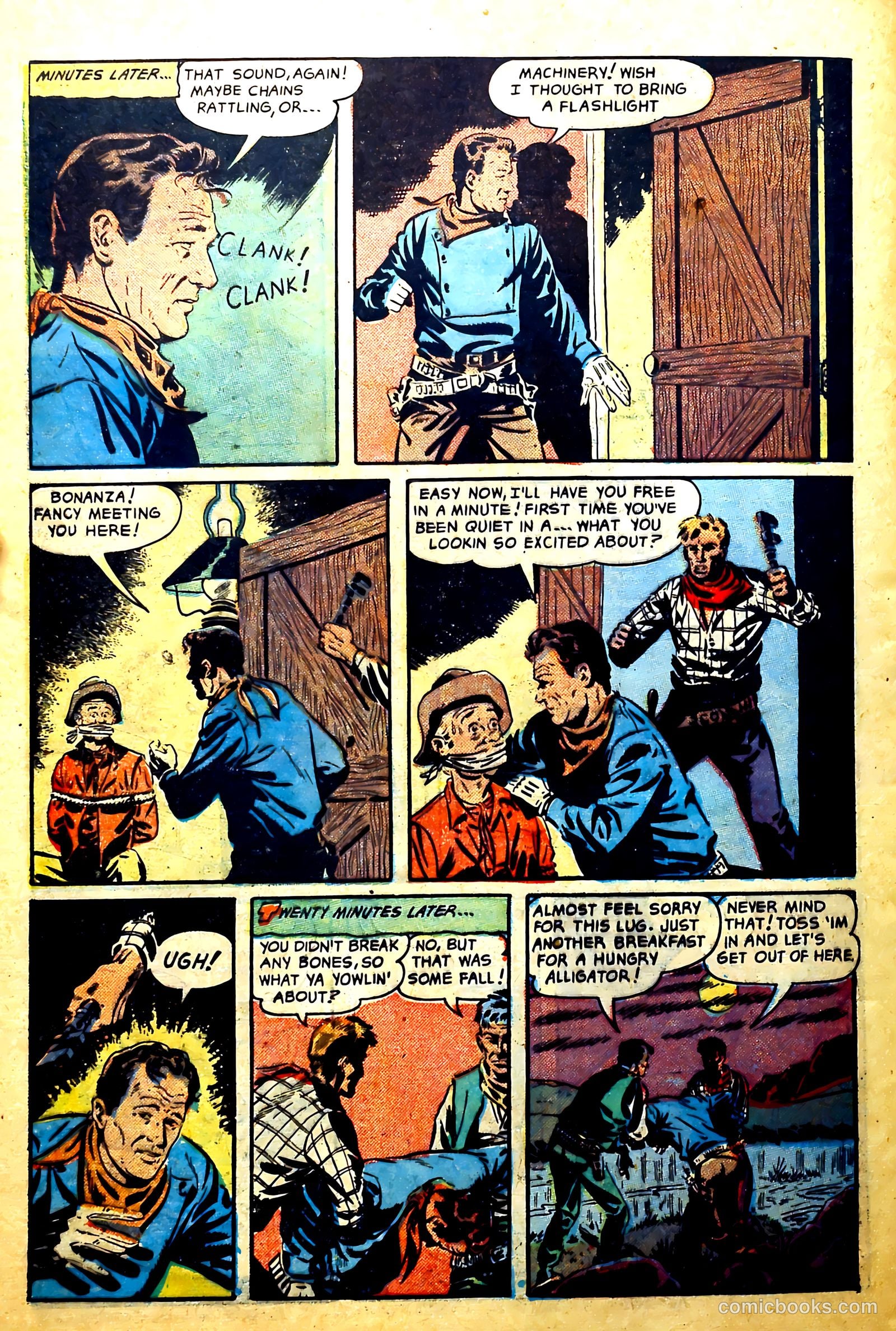 John Wayne Adventure Comics #12 (1951) — page 28 of 36