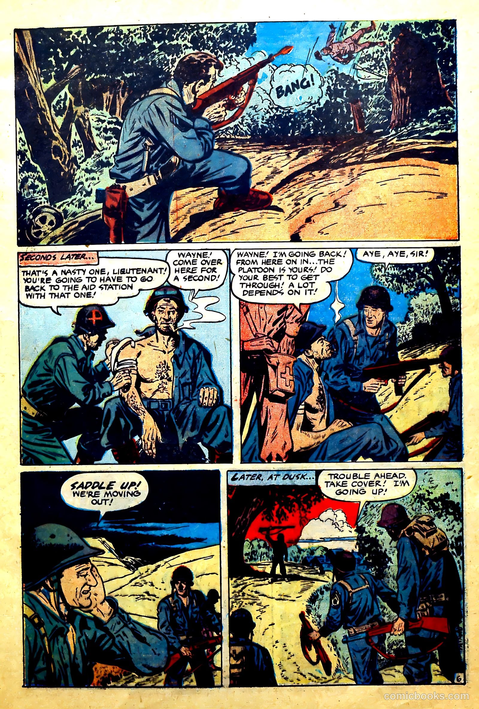 John Wayne Adventure Comics #12 (1951) — page 9 of 36