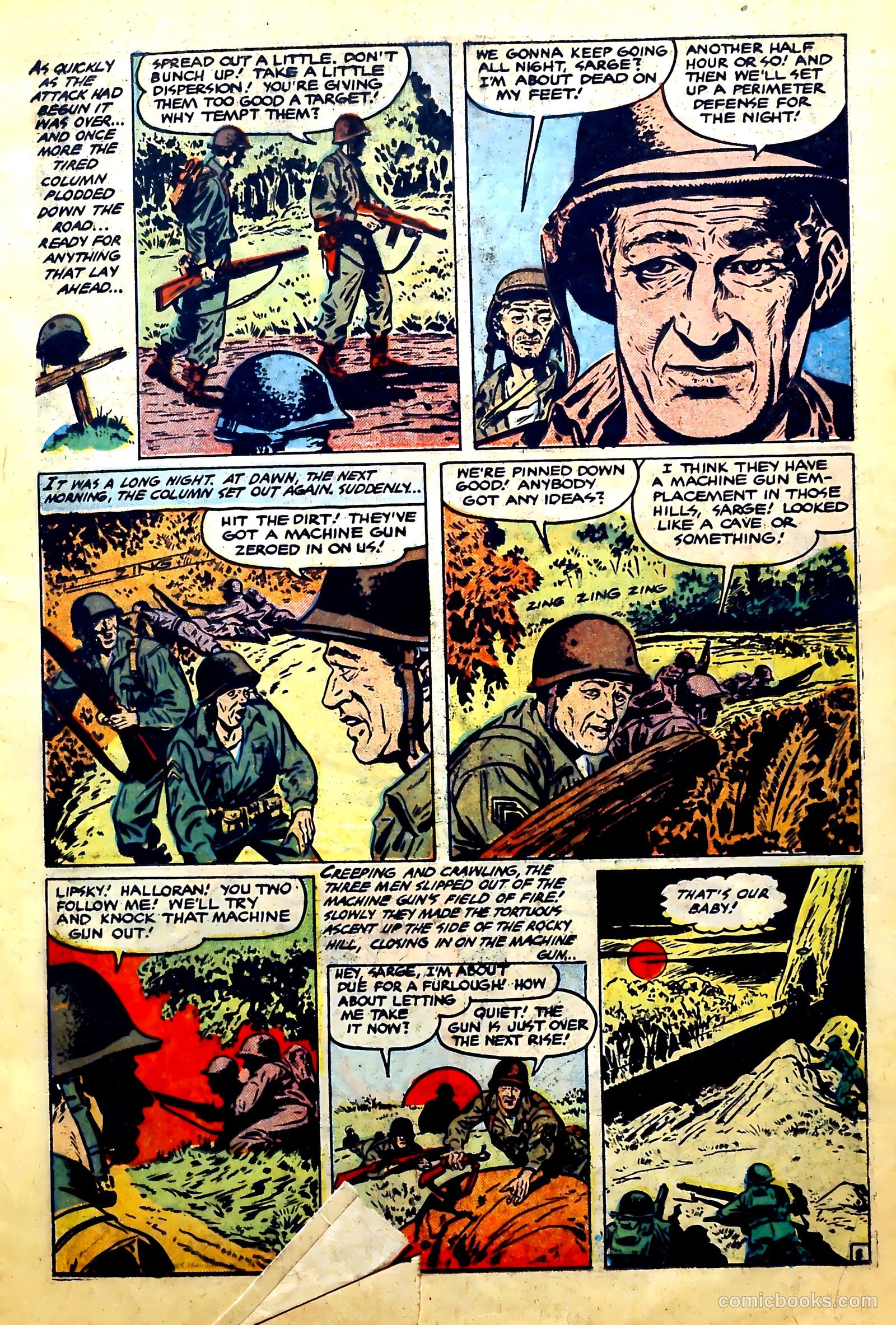 John Wayne Adventure Comics #12 (1951) — page 11 of 36