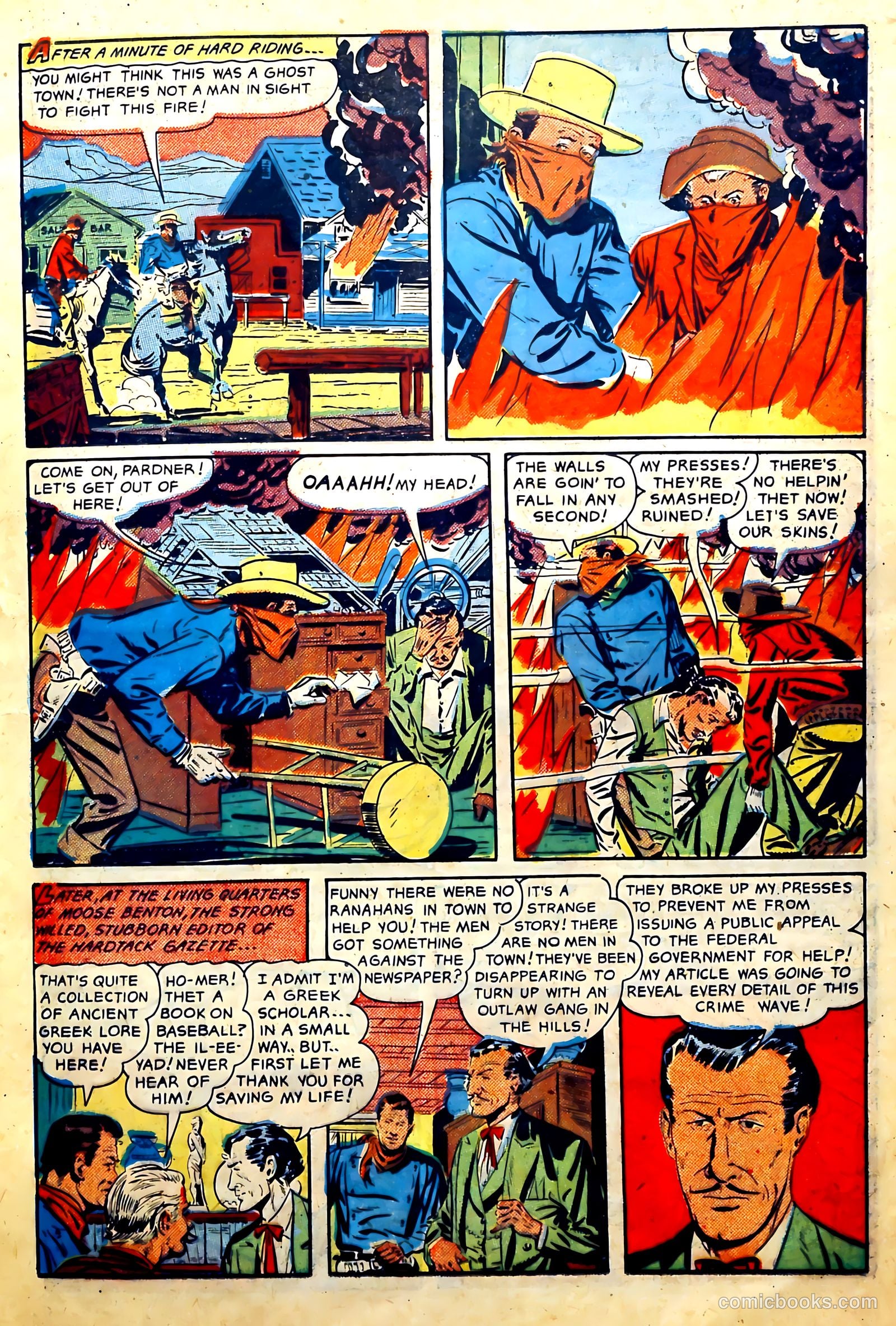 John Wayne Adventure Comics #12 (1951) — page 15 of 36
