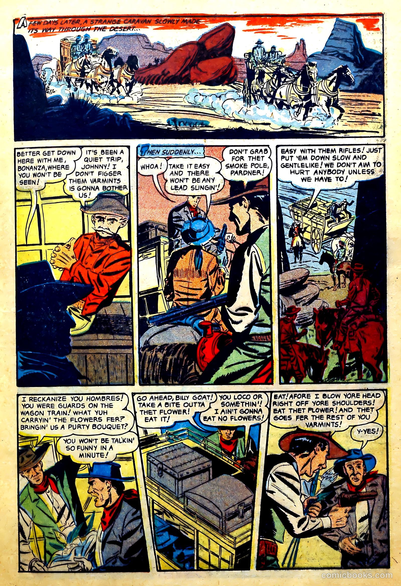 John Wayne Adventure Comics #12 (1951) — page 17 of 36
