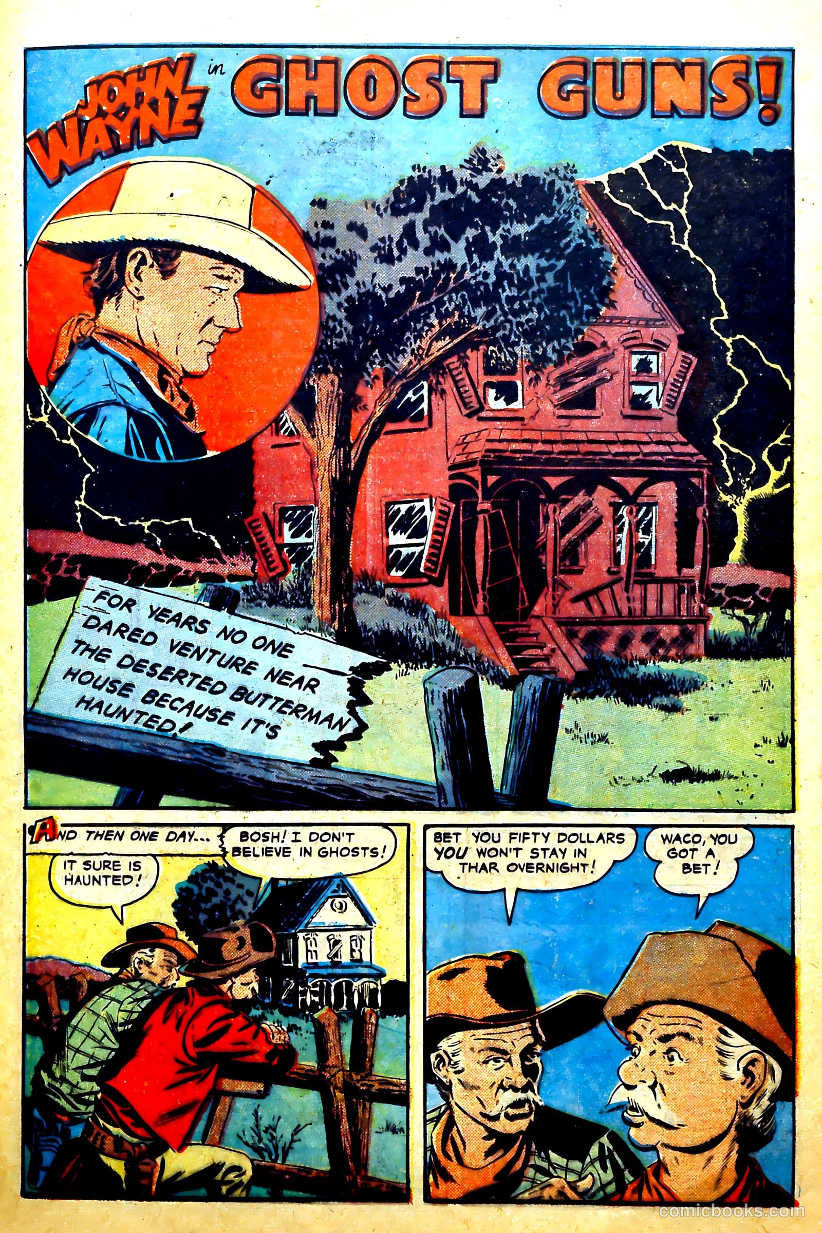 John Wayne Adventure Comics #12 (1951) — page 25 of 36