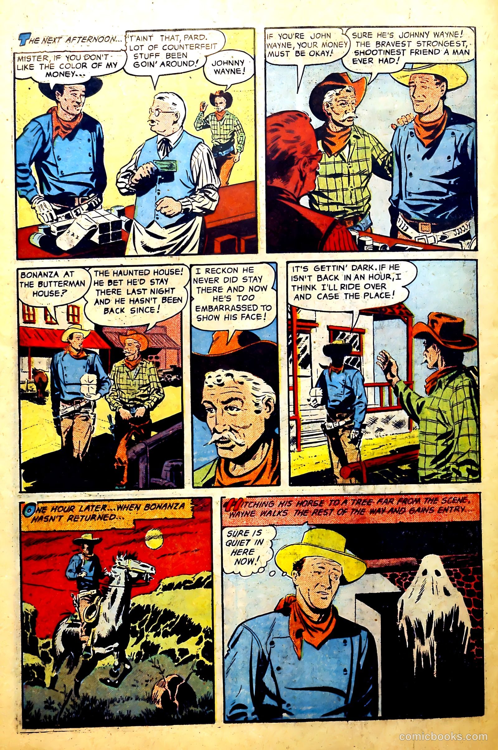 John Wayne Adventure Comics #12 (1951) — page 26 of 36