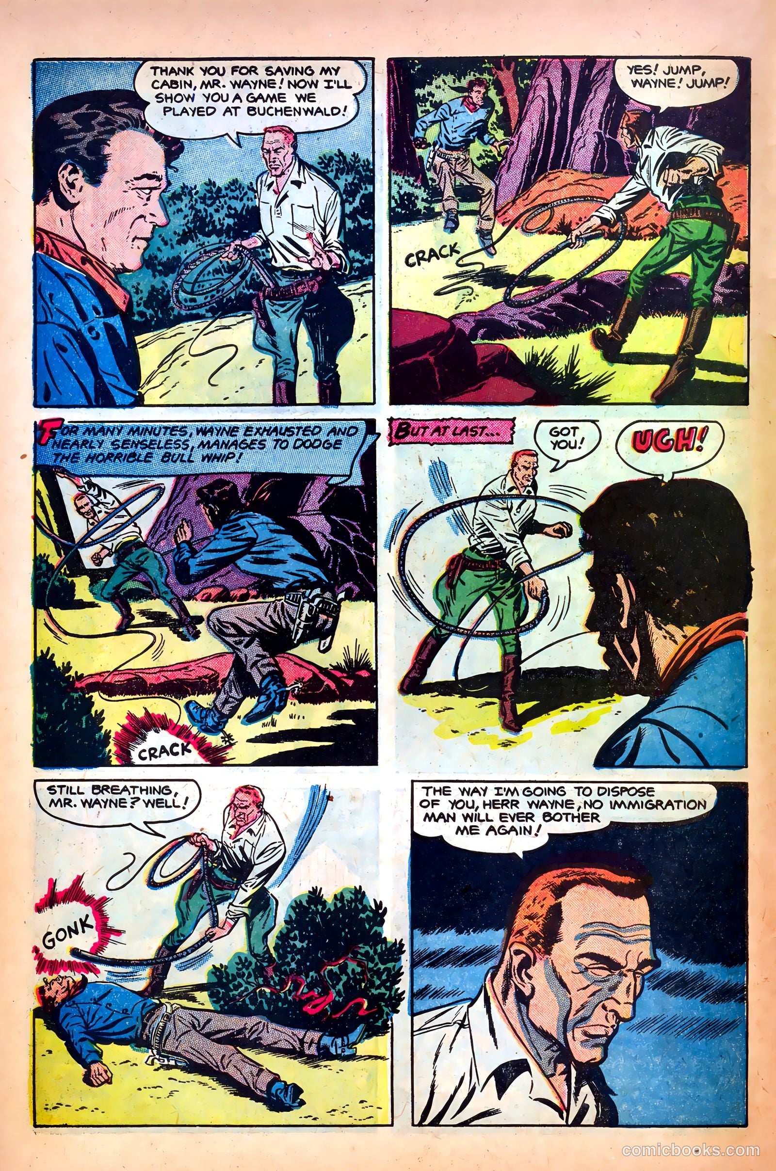 John Wayne Adventure Comics #13 (1952) — page 10 of 36