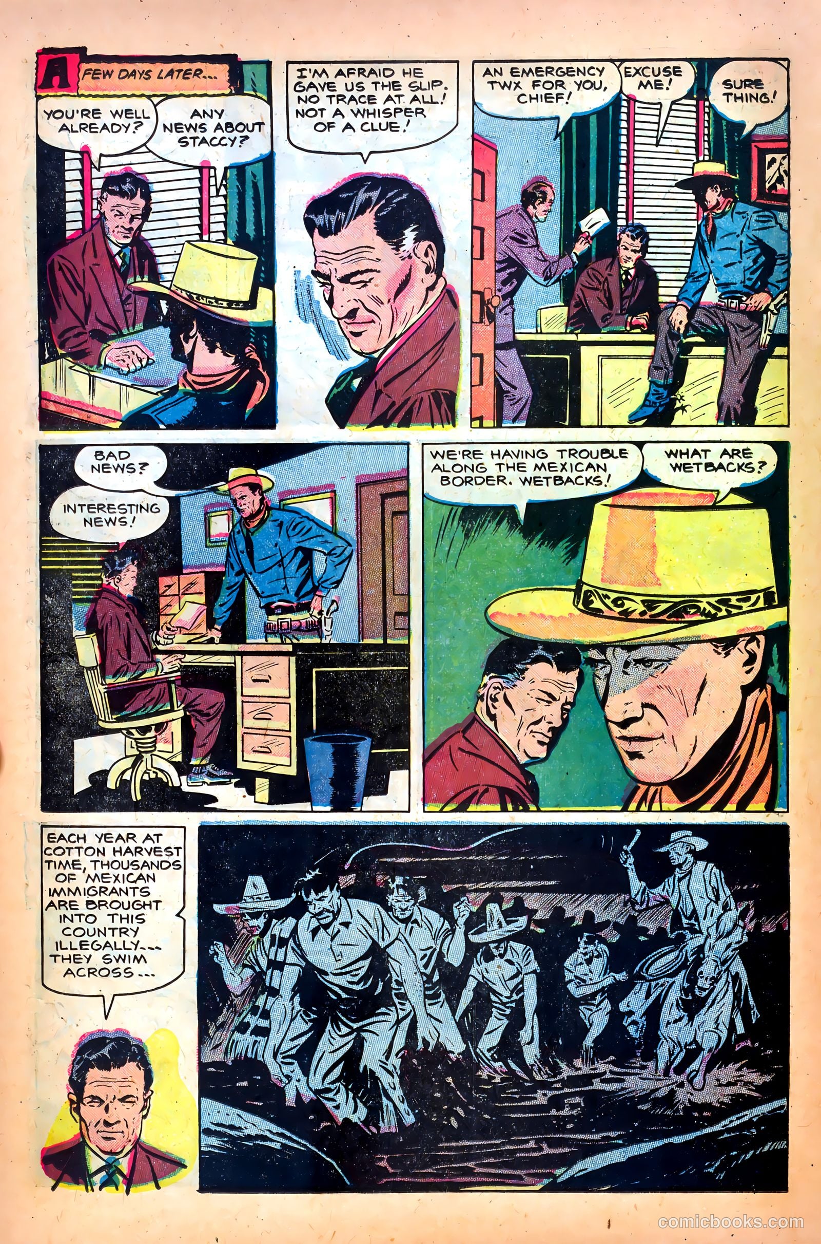 John Wayne Adventure Comics #13 (1952) — page 16 of 36