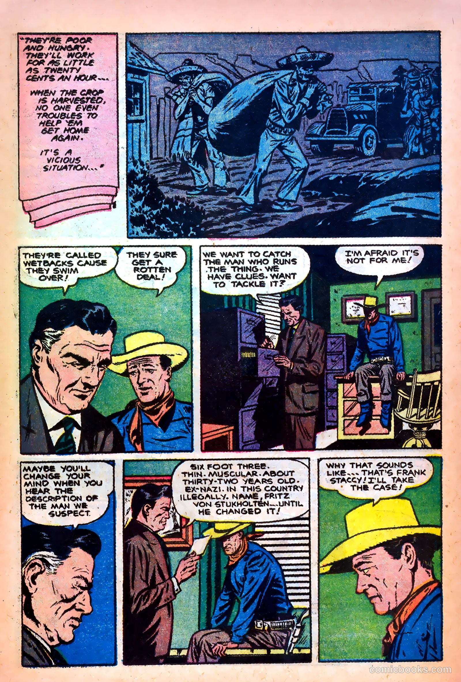 John Wayne Adventure Comics #13 (1952) — page 17 of 36