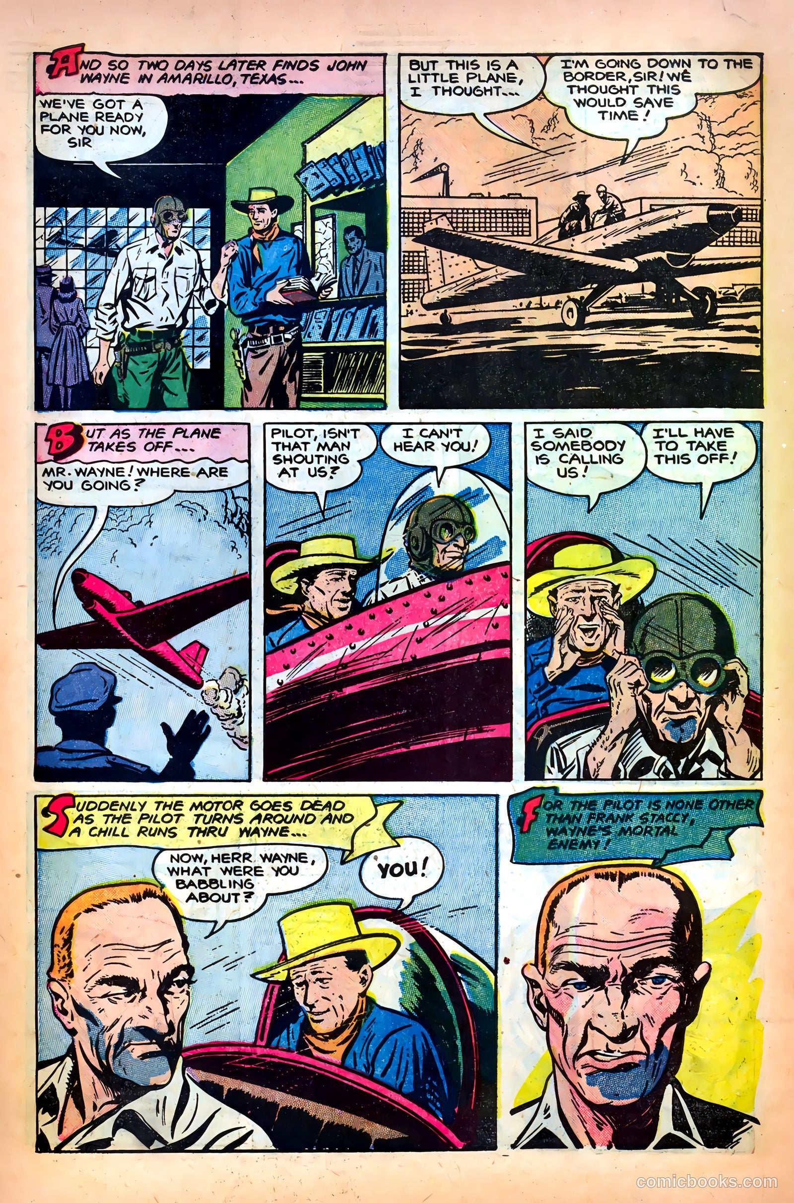 John Wayne Adventure Comics #13 (1952) — page 18 of 36