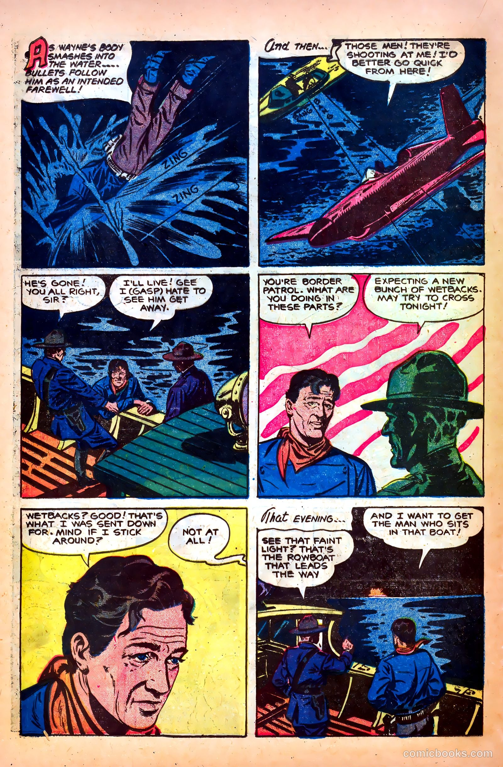 John Wayne Adventure Comics #13 (1952) — page 20 of 36