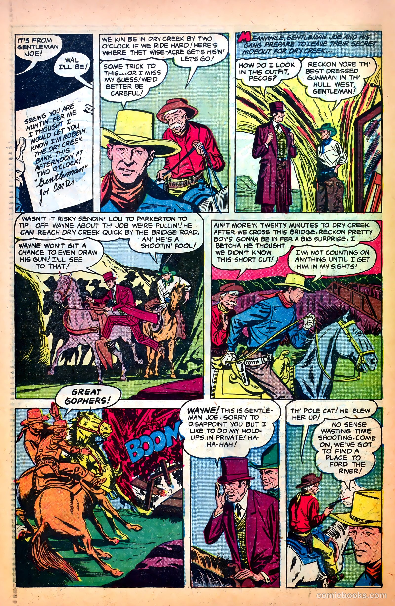 John Wayne Adventure Comics #13 (1952) — page 26 of 36
