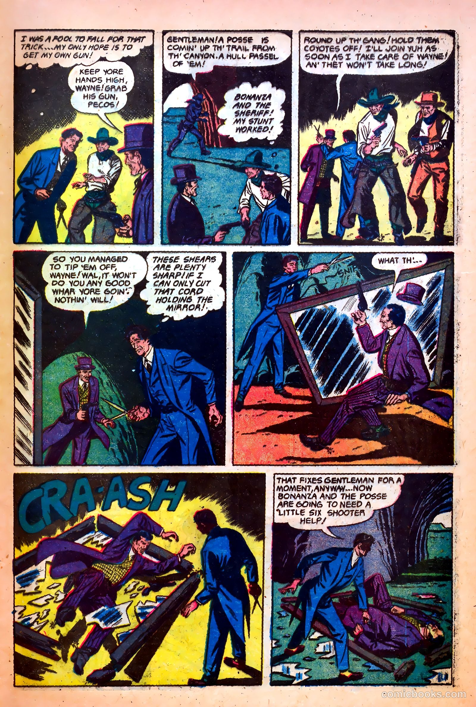 John Wayne Adventure Comics #13 (1952) — page 33 of 36
