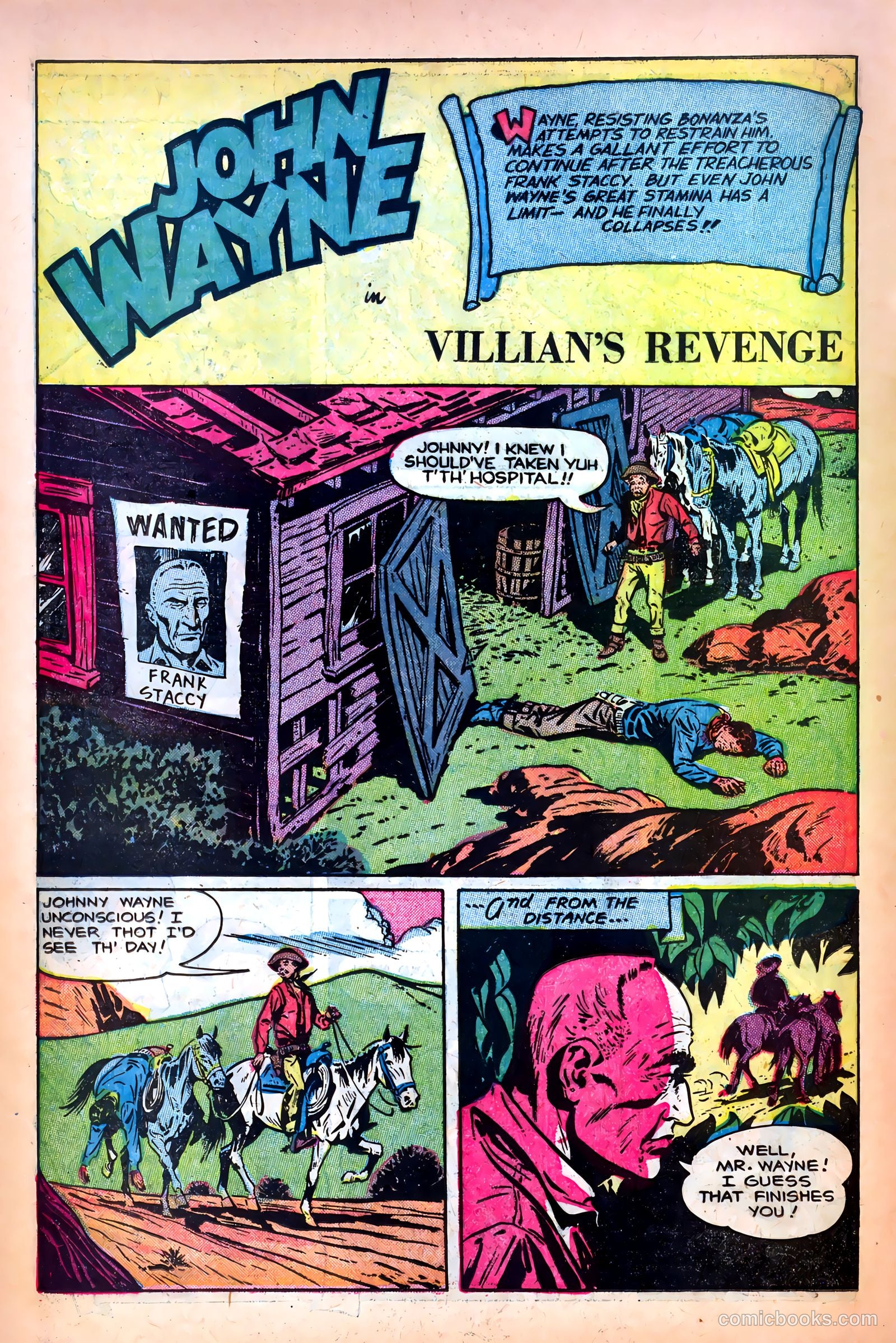 John Wayne Adventure Comics #13 (1952) — page 14 of 36