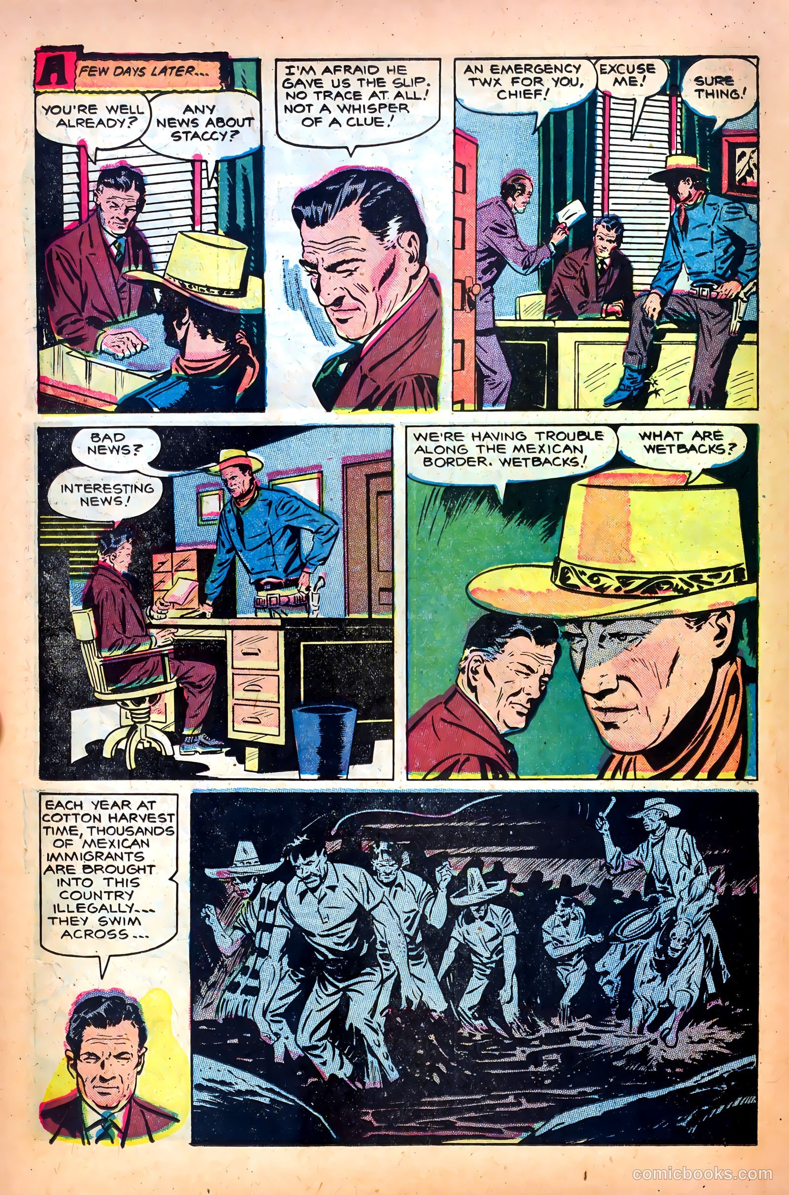John Wayne Adventure Comics #13 (1952) — page 16 of 36