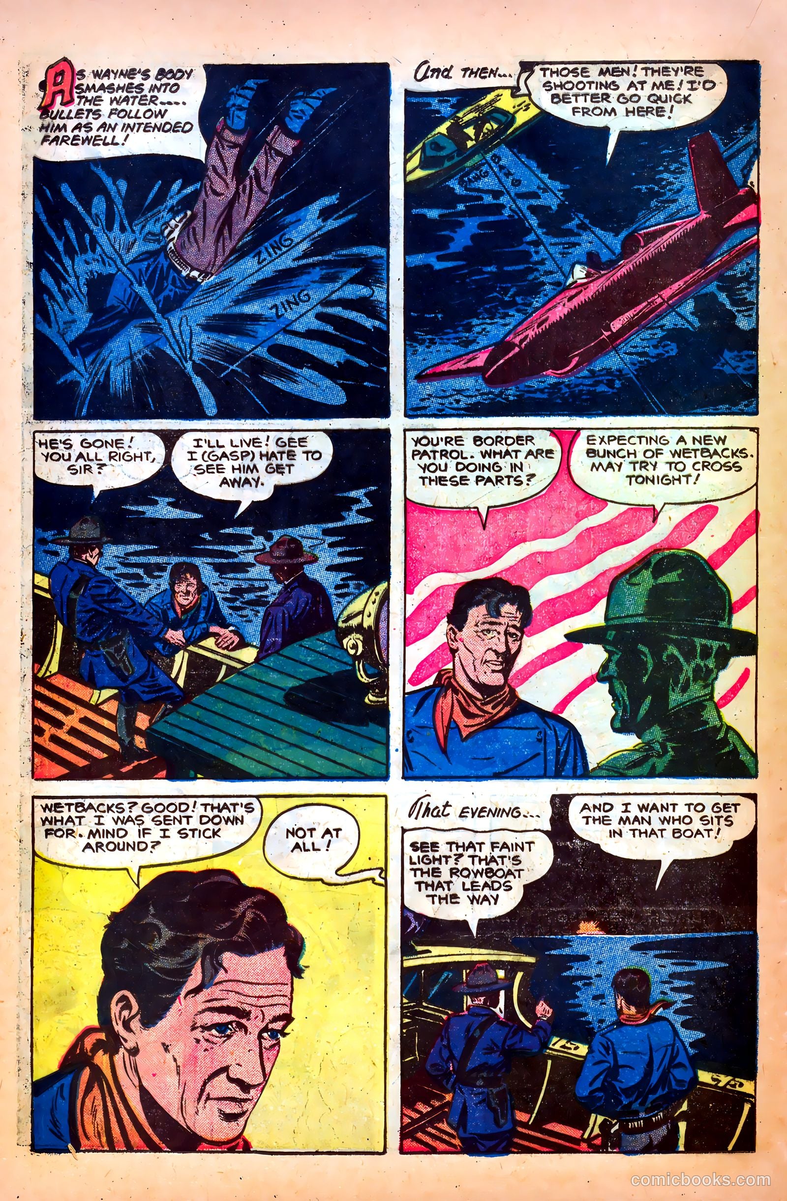 John Wayne Adventure Comics #13 (1952) — page 20 of 36