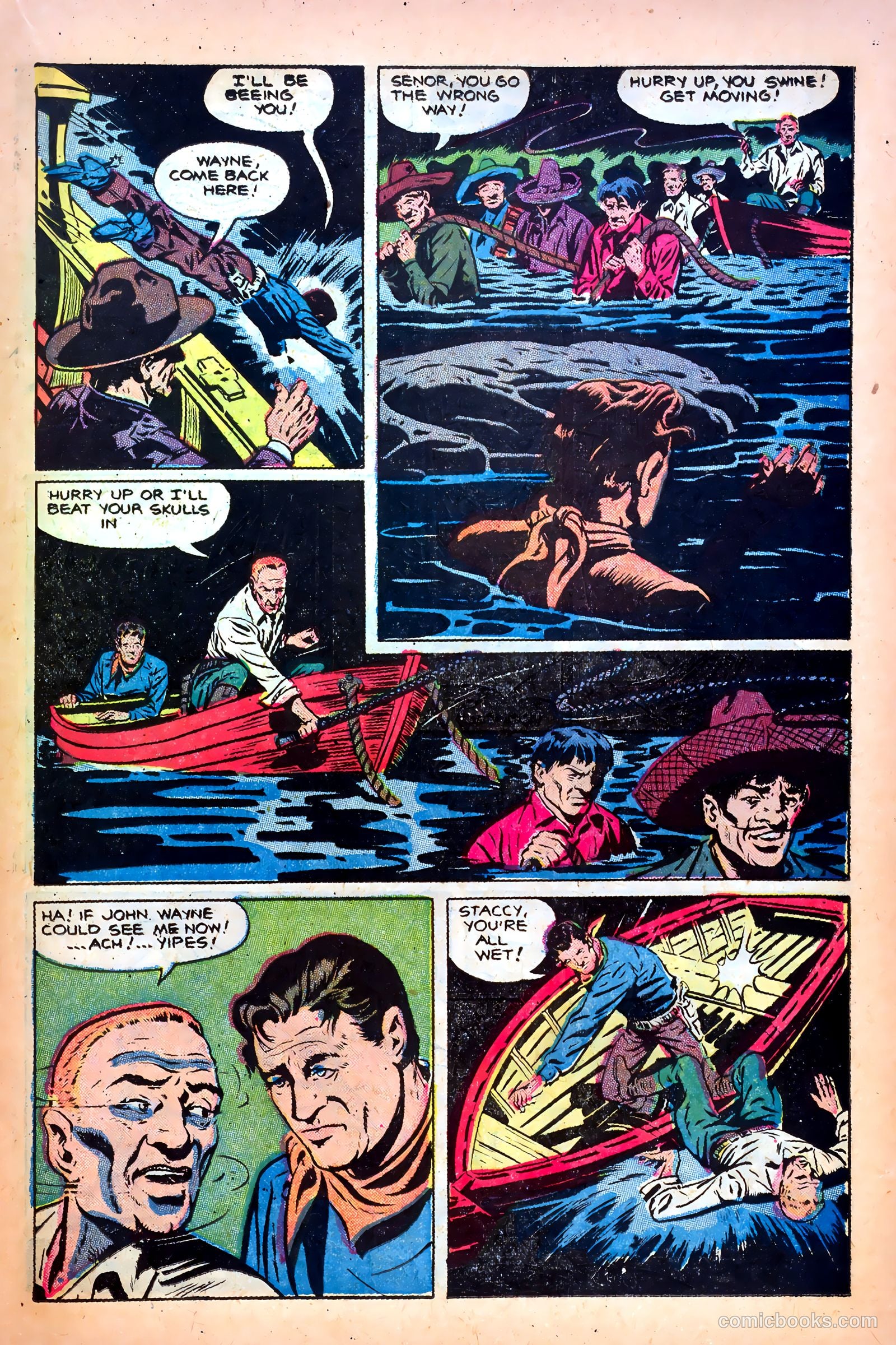 John Wayne Adventure Comics #13 (1952) — page 21 of 36