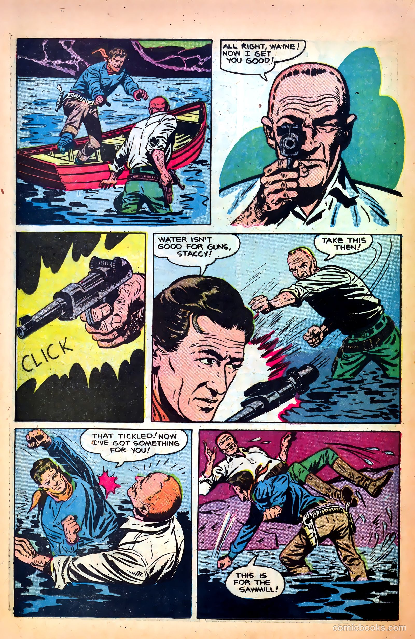 John Wayne Adventure Comics #13 (1952) — page 22 of 36