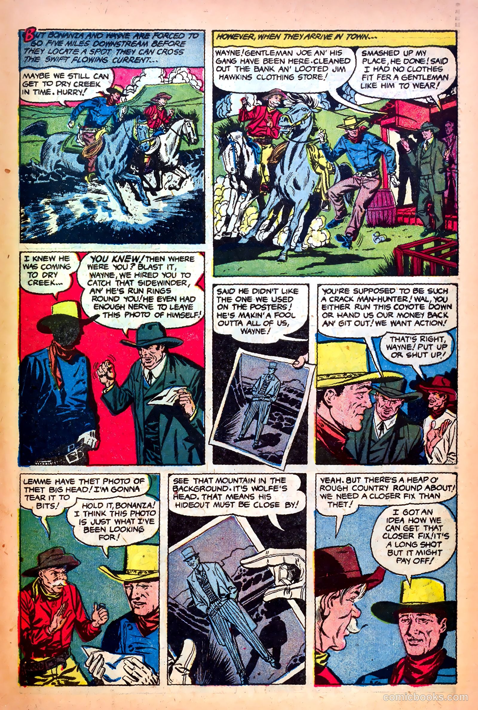 John Wayne Adventure Comics #13 (1952) — page 27 of 36