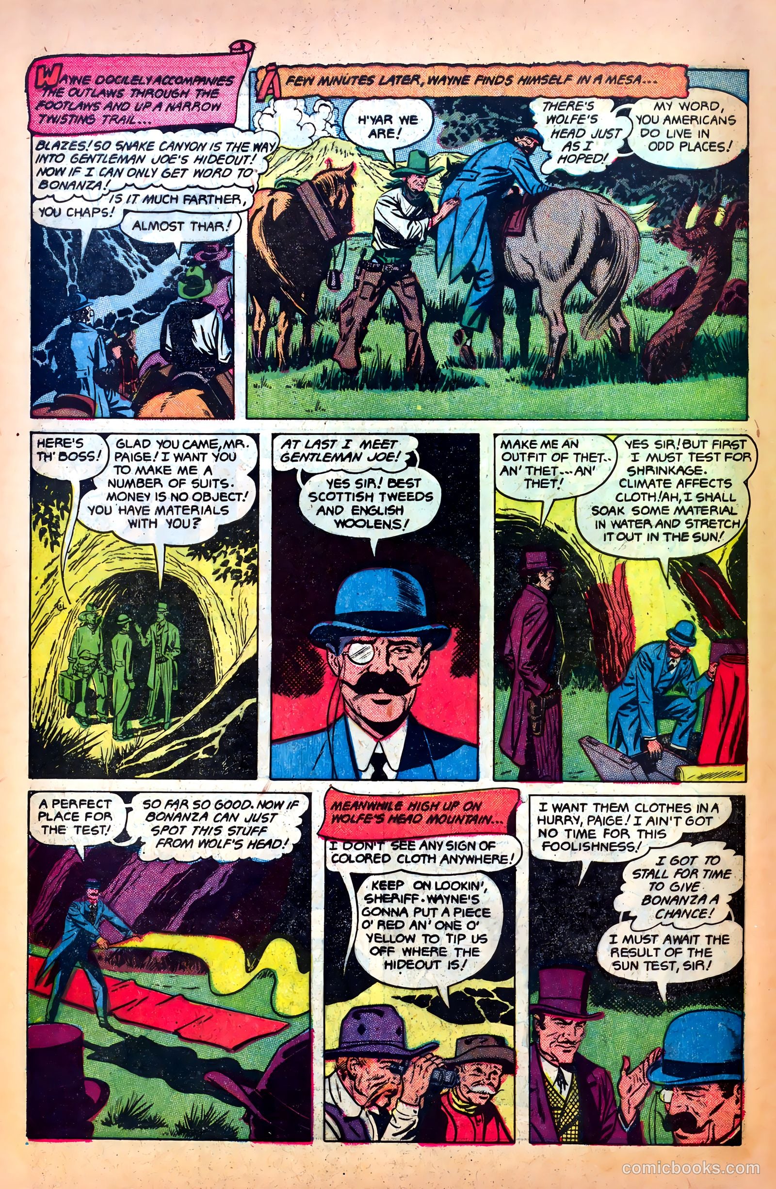 John Wayne Adventure Comics #13 (1952) — page 30 of 36