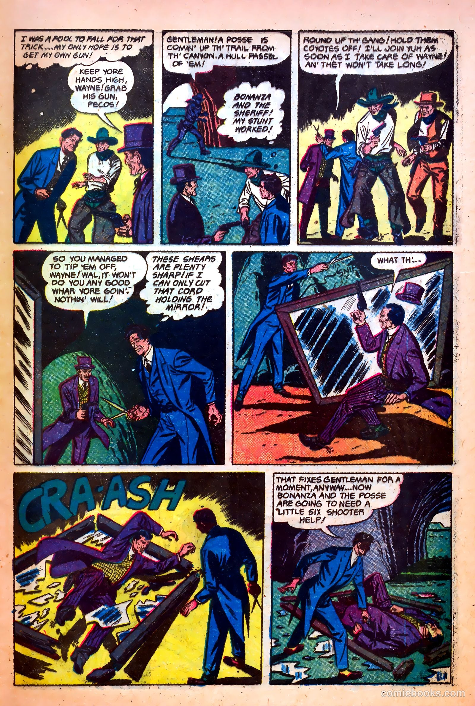 John Wayne Adventure Comics #13 (1952) — page 33 of 36