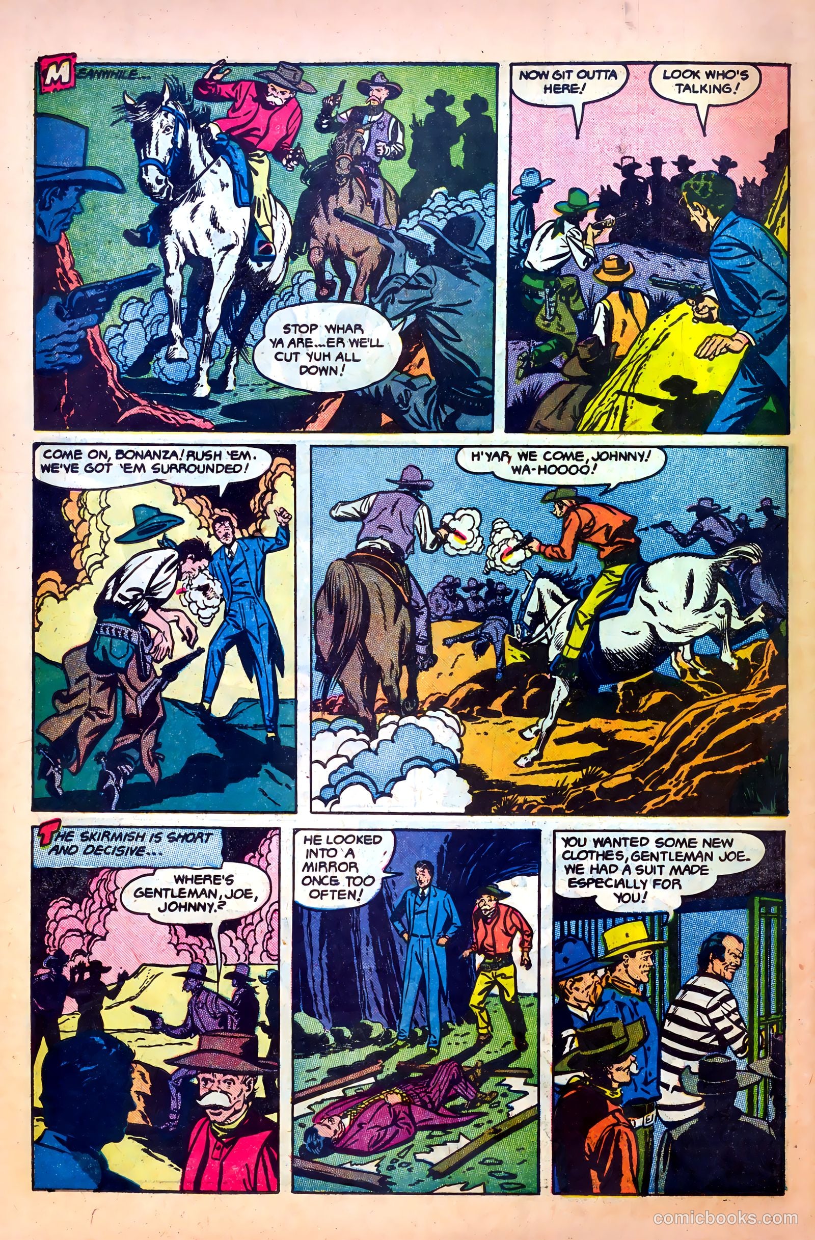 John Wayne Adventure Comics #13 (1952) — page 34 of 36