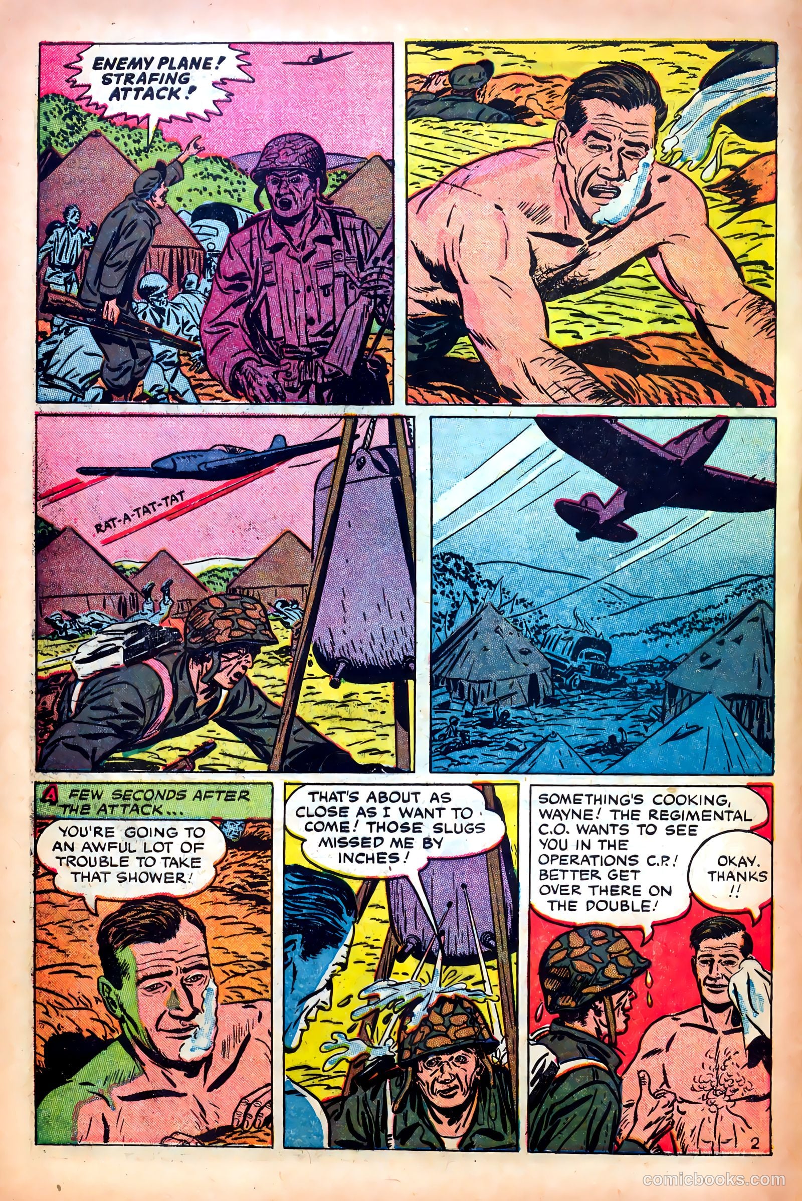 John Wayne Adventure Comics #14 (1952) — page 4 of 36