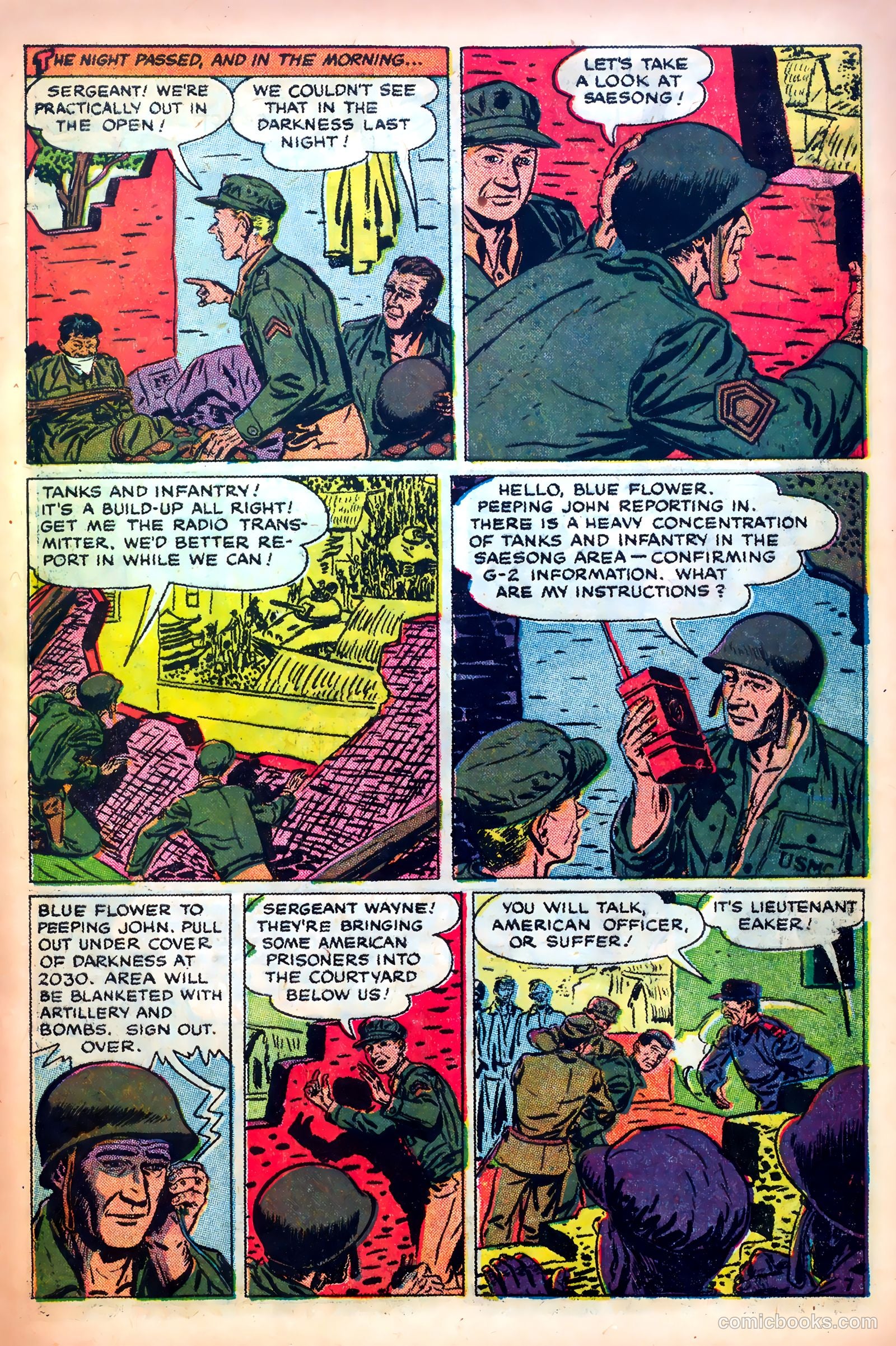John Wayne Adventure Comics #14 (1952) — page 9 of 36
