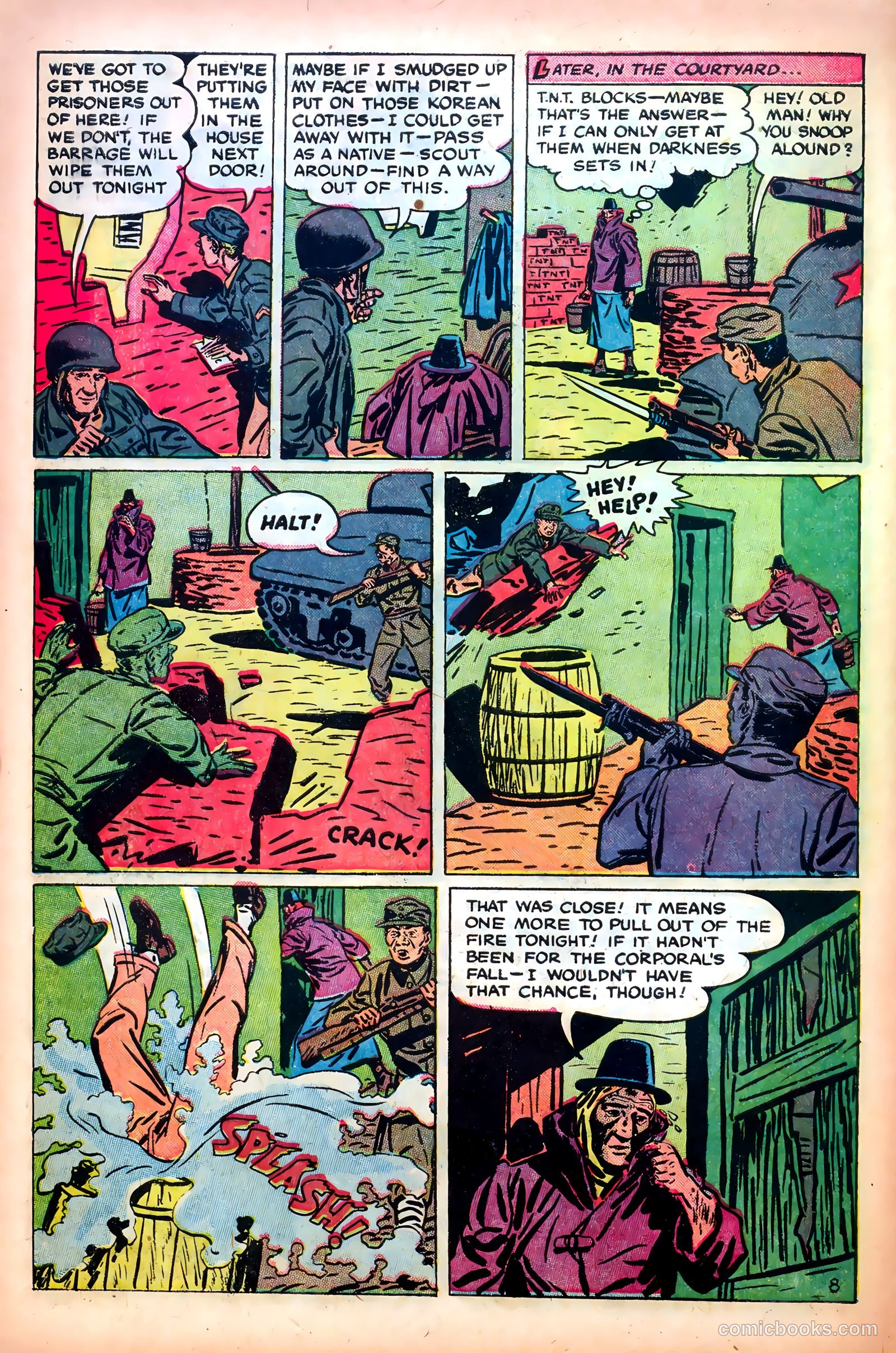 John Wayne Adventure Comics #14 (1952) — page 10 of 36
